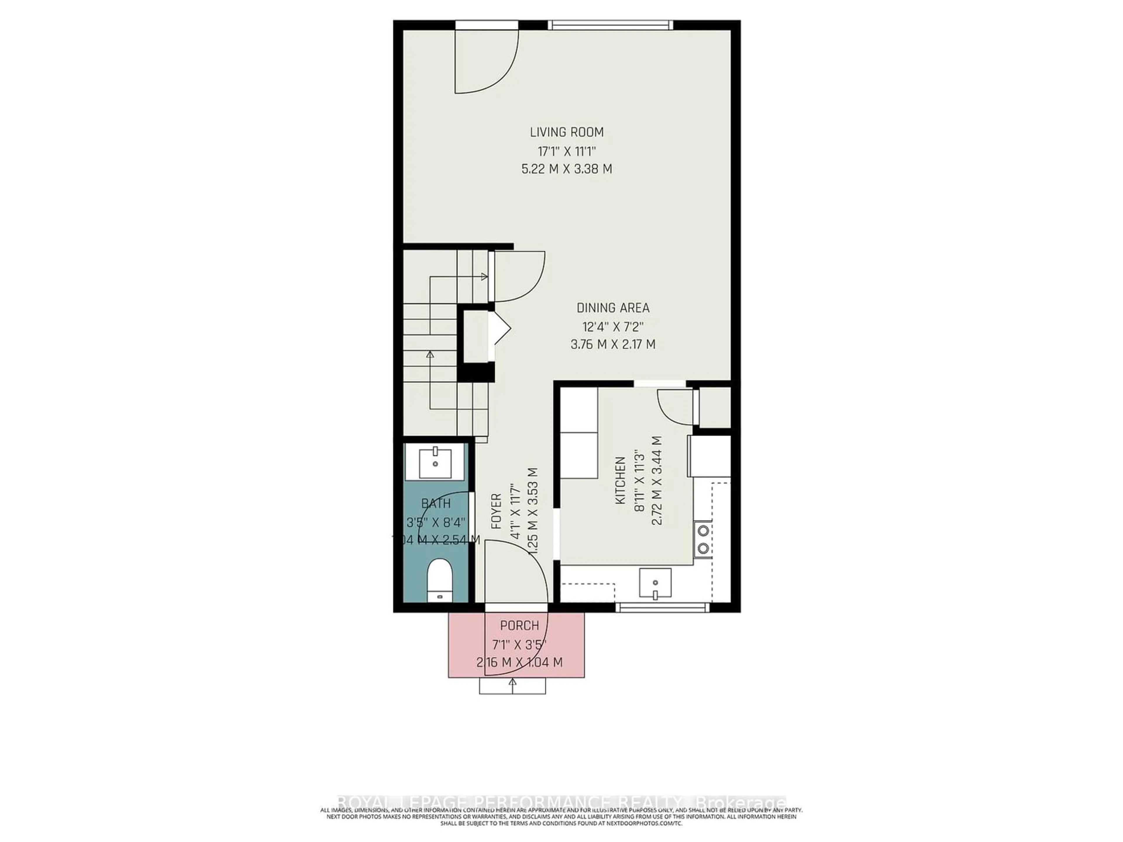 Floor plan for 1441 Palmerston Dr #307, Ottawa Ontario K1J 8N9