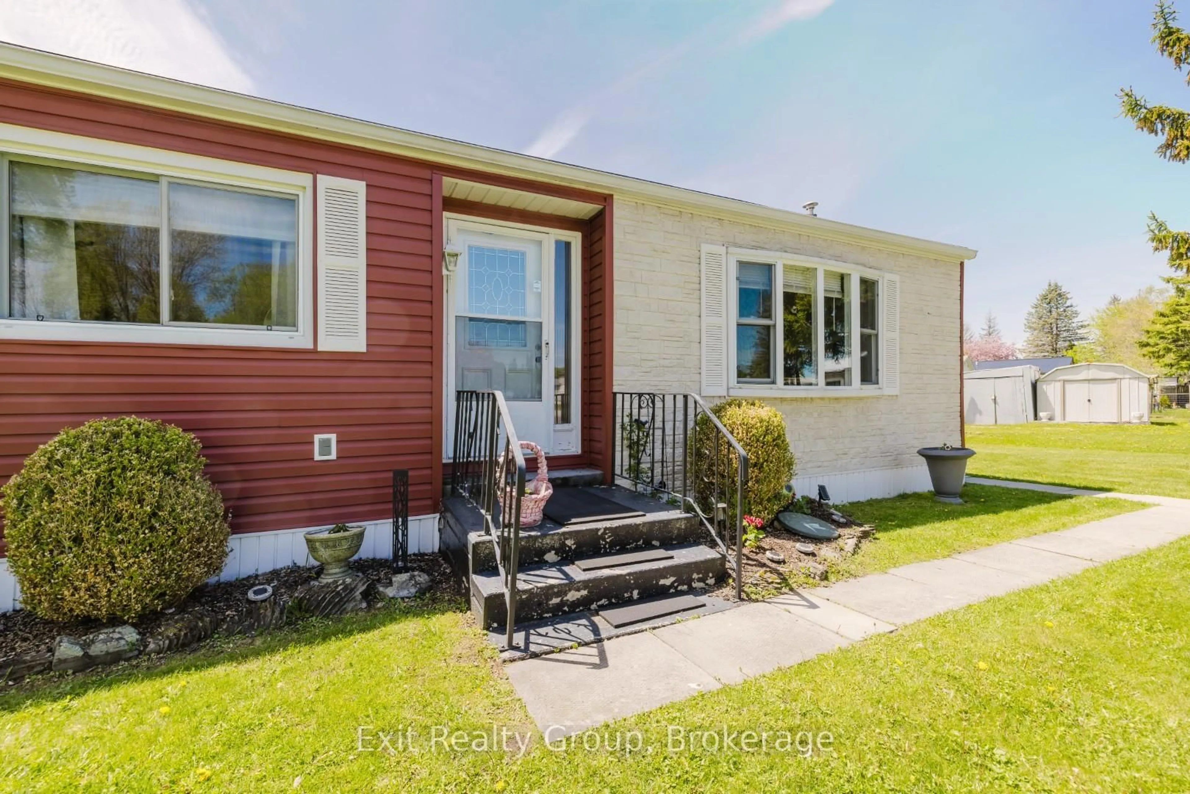 Home with vinyl exterior material, street for 63 Whites Rd #172, Quinte West Ontario K8V 5P5