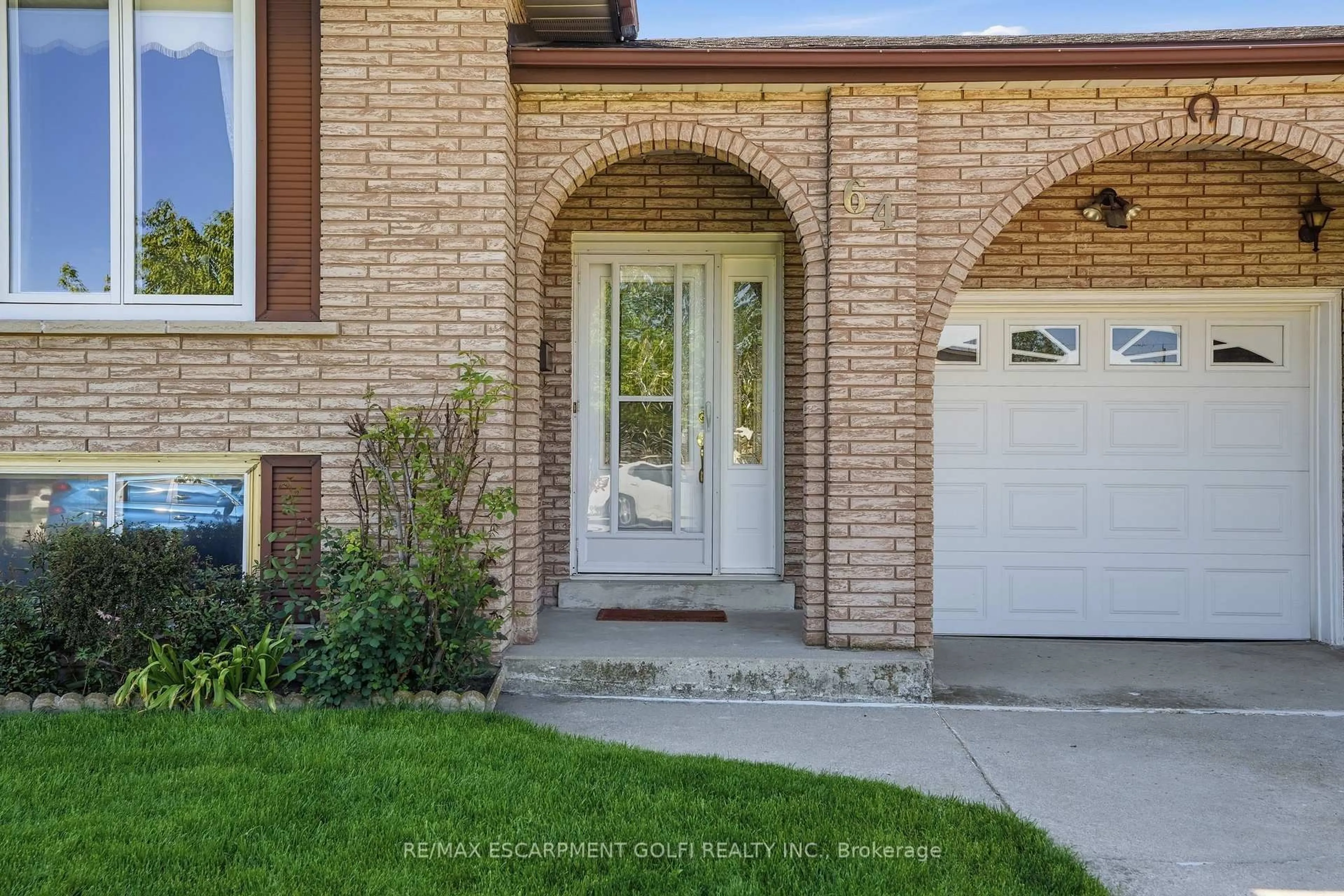 Home with brick exterior material, street for 64 EASTBURY Dr, Hamilton Ontario L8E 2V4