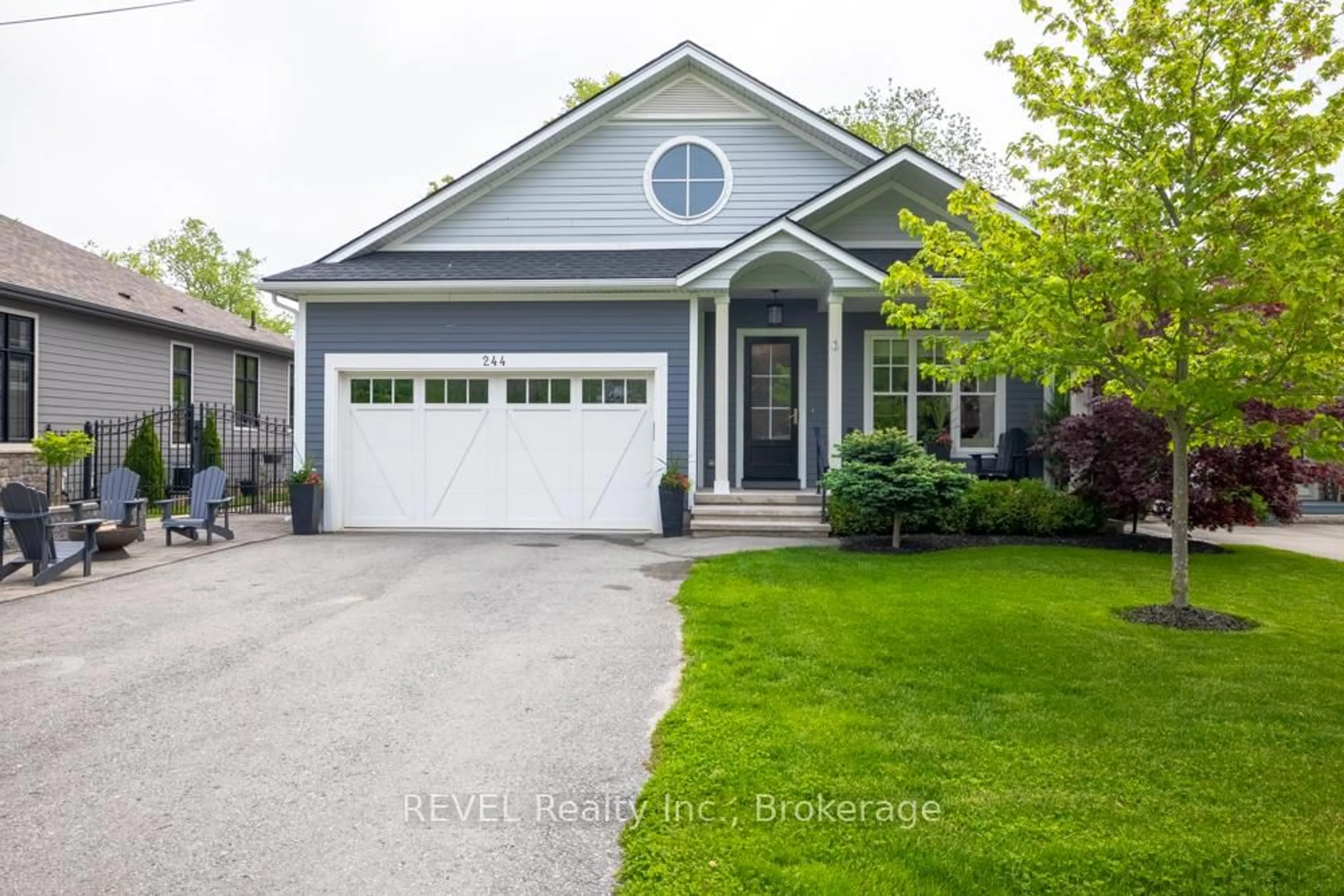 Home with vinyl exterior material, street for 244 CHERRY HILL Blvd, Fort Erie Ontario L0S 1B0