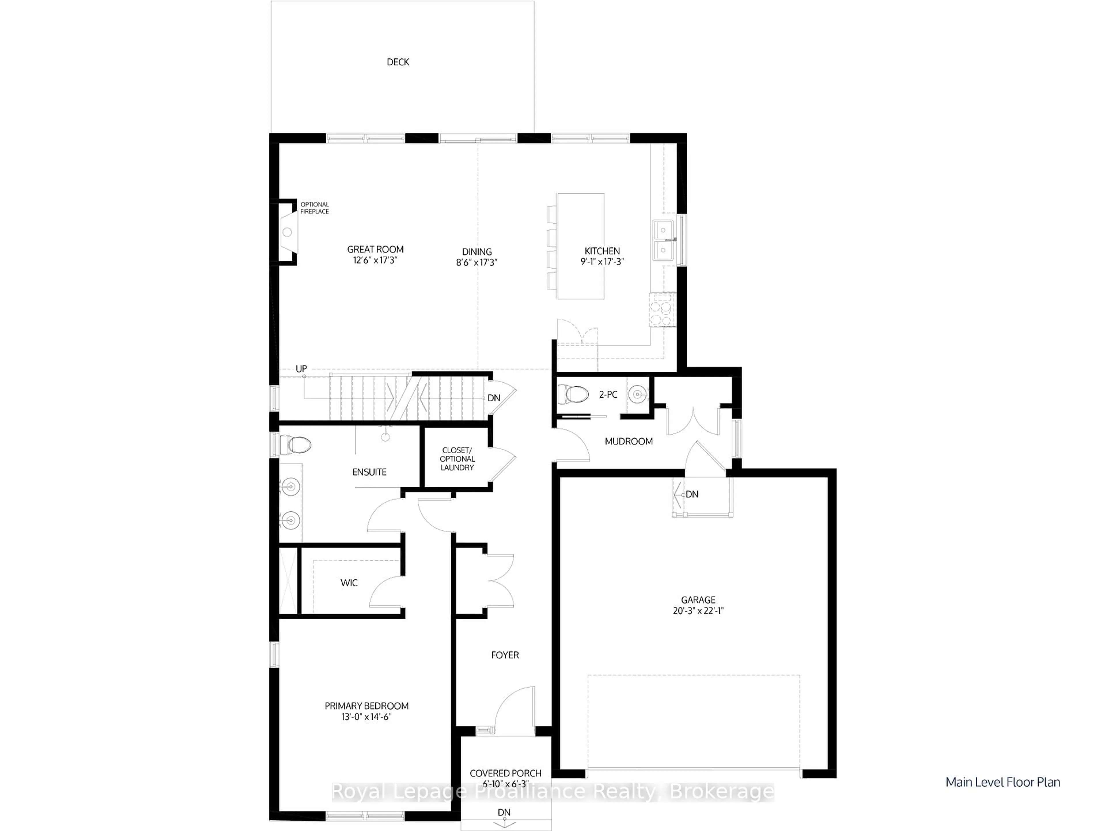 Floor plan for 15 Willowbrook St, Cramahe Ontario K0K 1S0