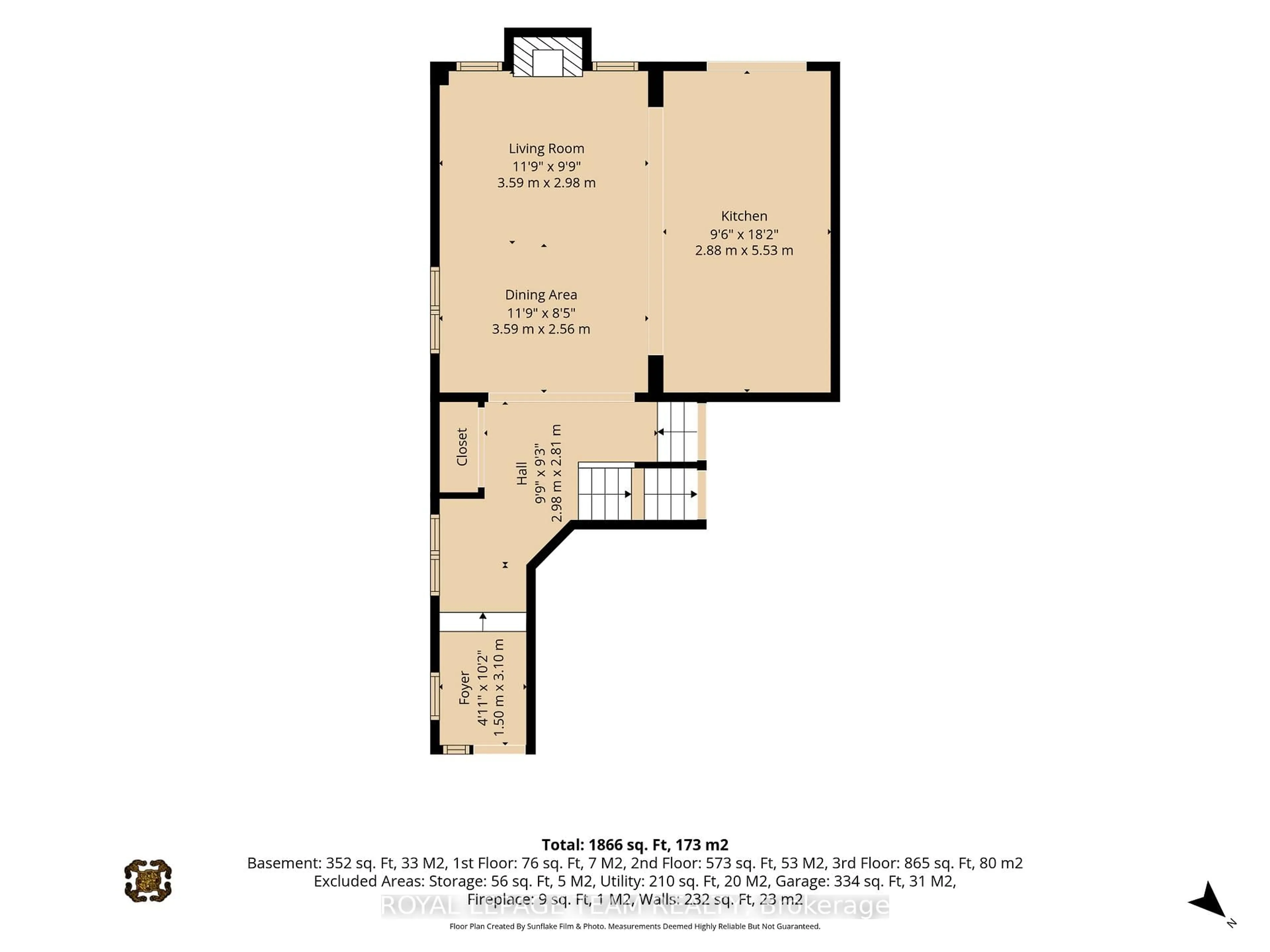 Floor plan for 1851 Glencrest Rd, North Grenville Ontario K0G 1J0