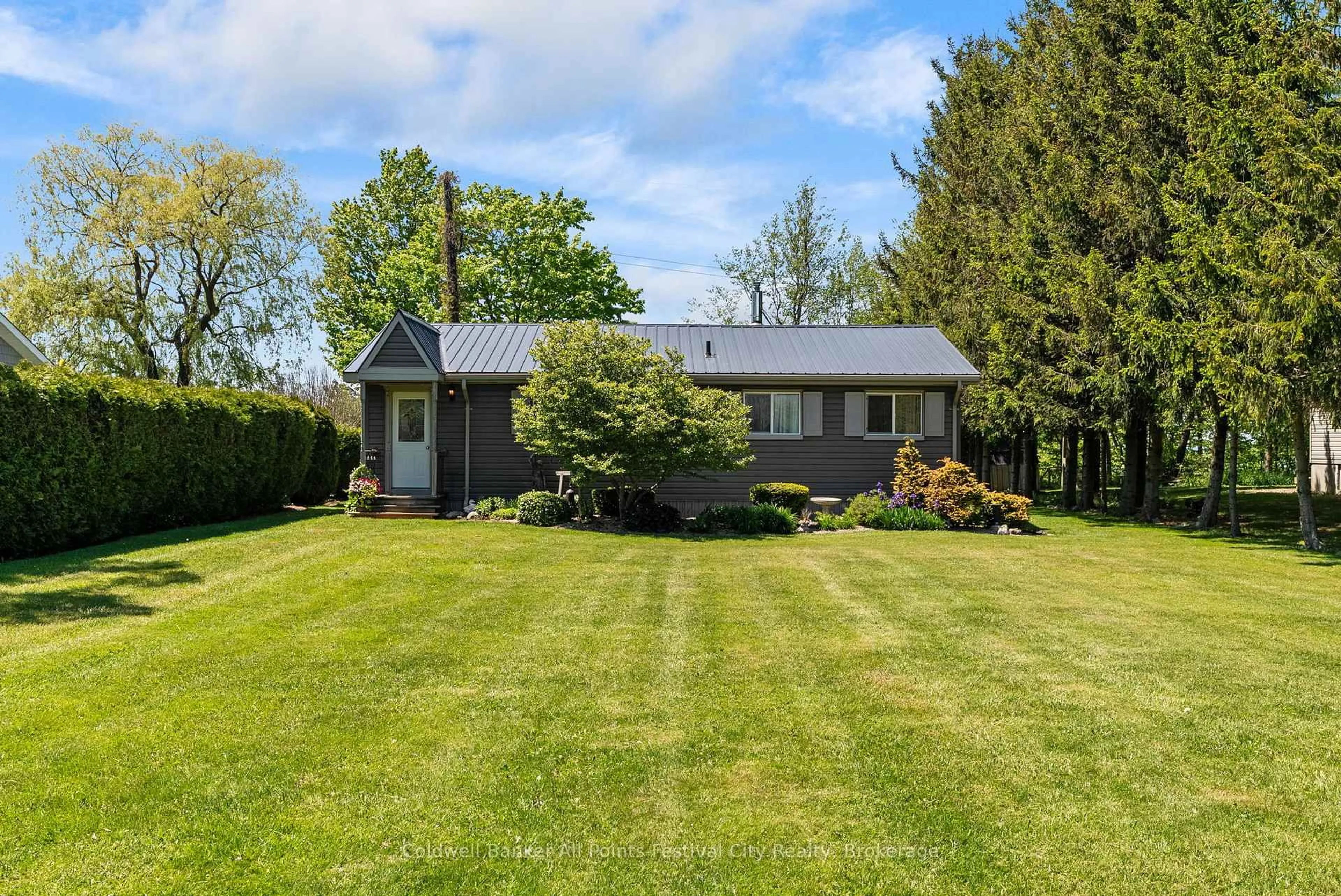 A pic from outside/outdoor area/front of a property/back of a property/a pic from drone, street for 85377 Mcdonald Lane, Ashfield-Colborne-Wawanosh Ontario N7A 3X9