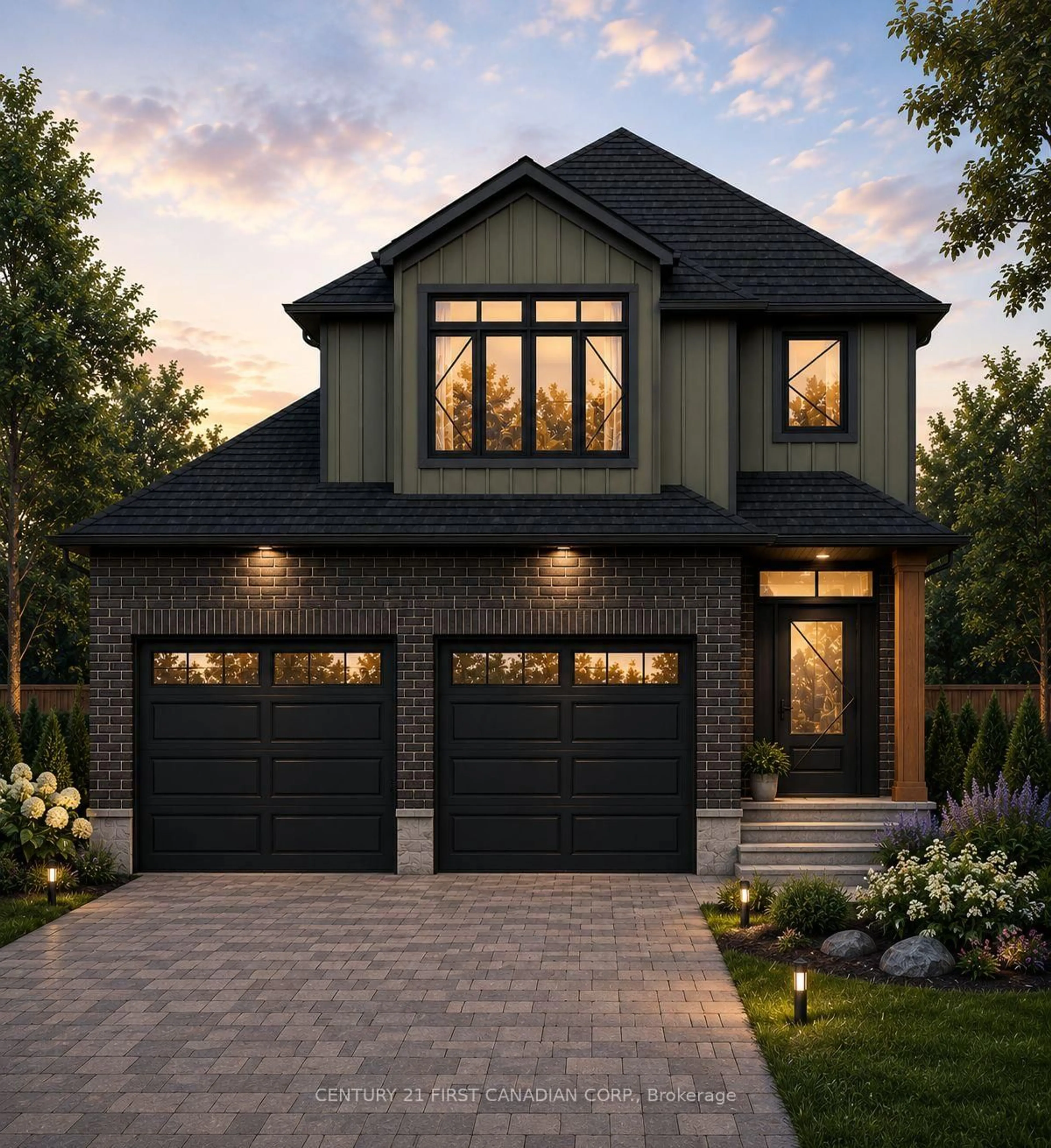 Home with brick exterior material, street for 99 Sheldabren St, North Middlesex Ontario N0M 1A0