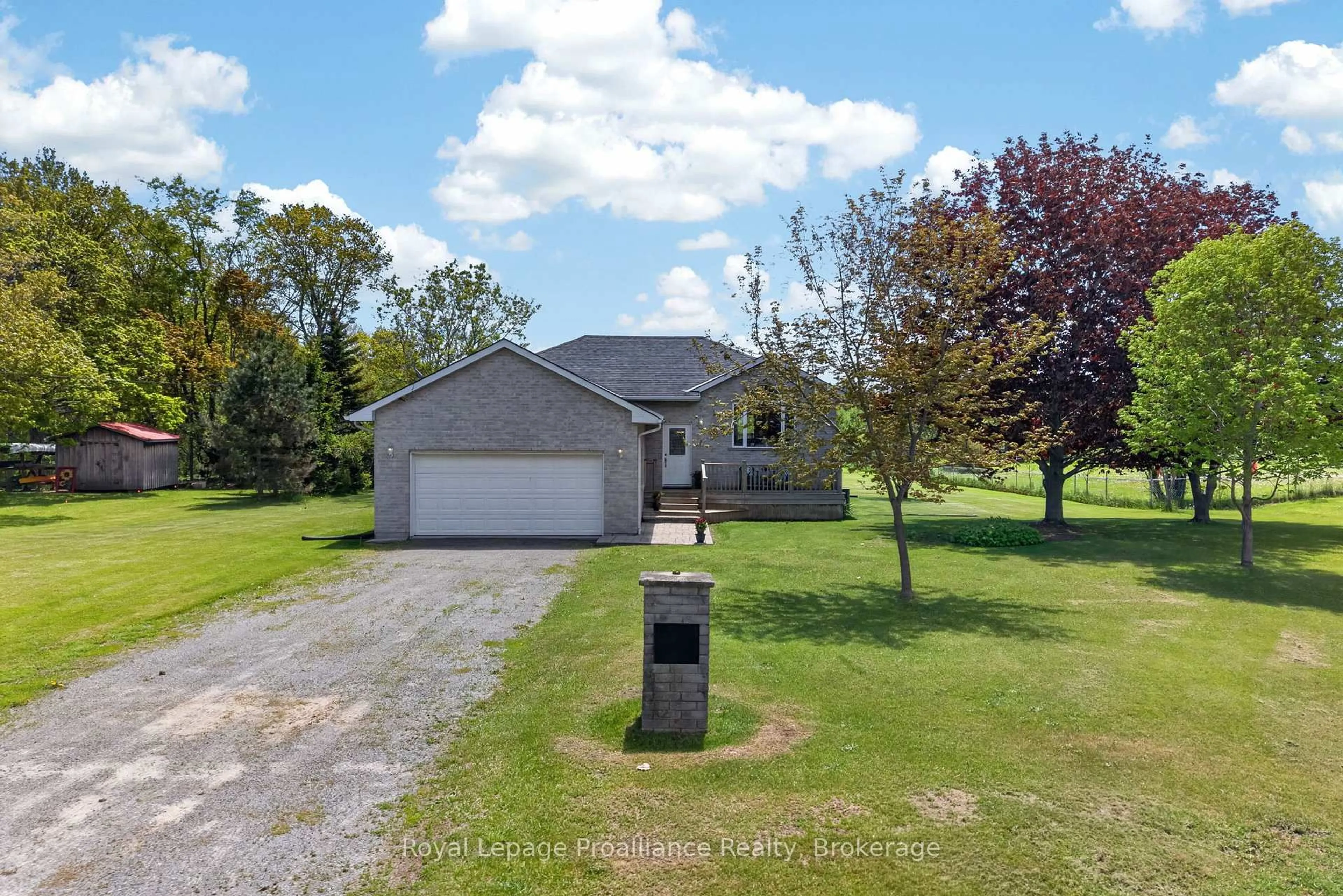 A pic from outside/outdoor area/front of a property/back of a property/a pic from drone, unknown for 112 Huycks Bay Rd, Prince Edward County Ontario K0K 3L0