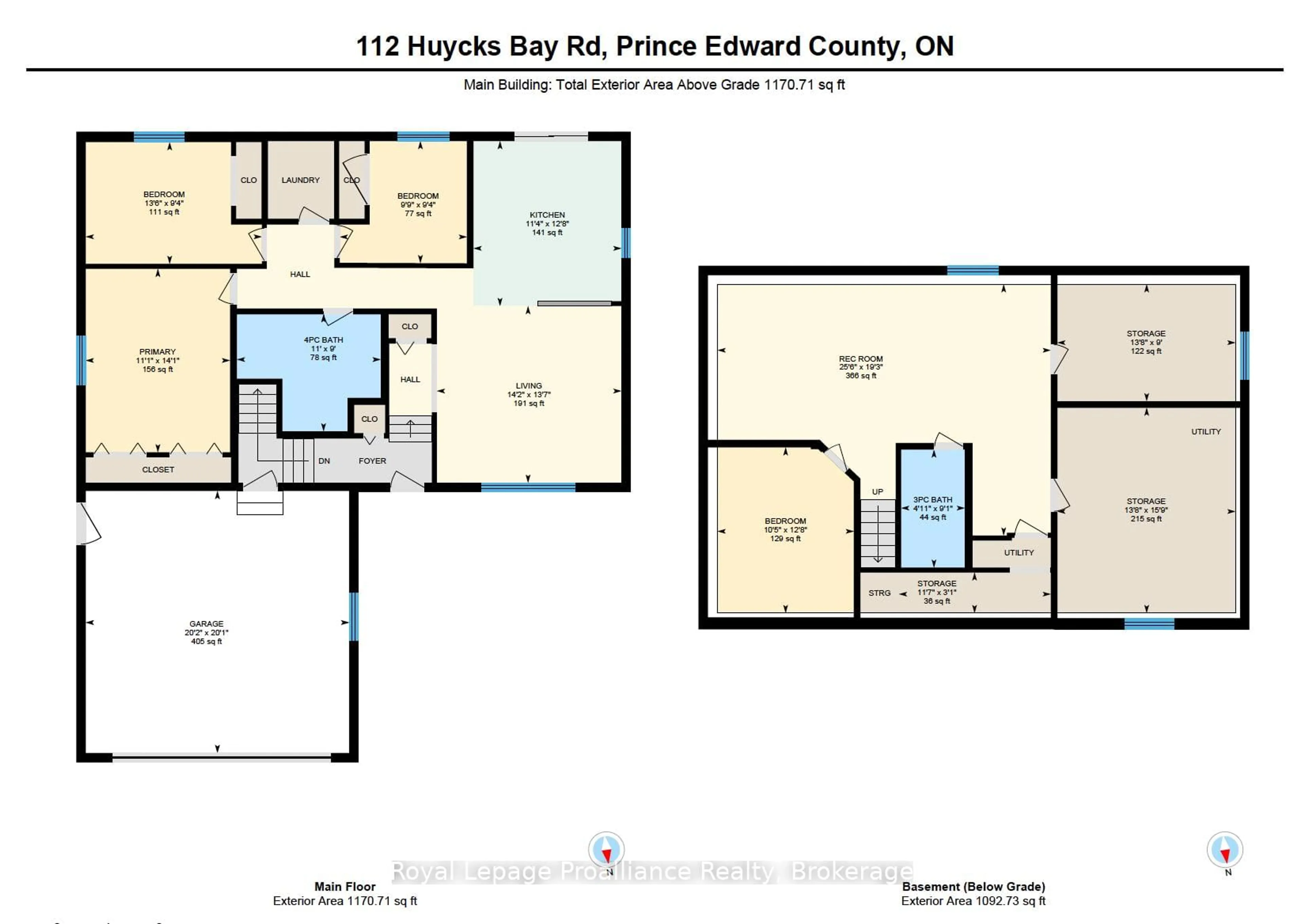 Floor plan for 112 Huycks Bay Rd, Prince Edward County Ontario K0K 3L0