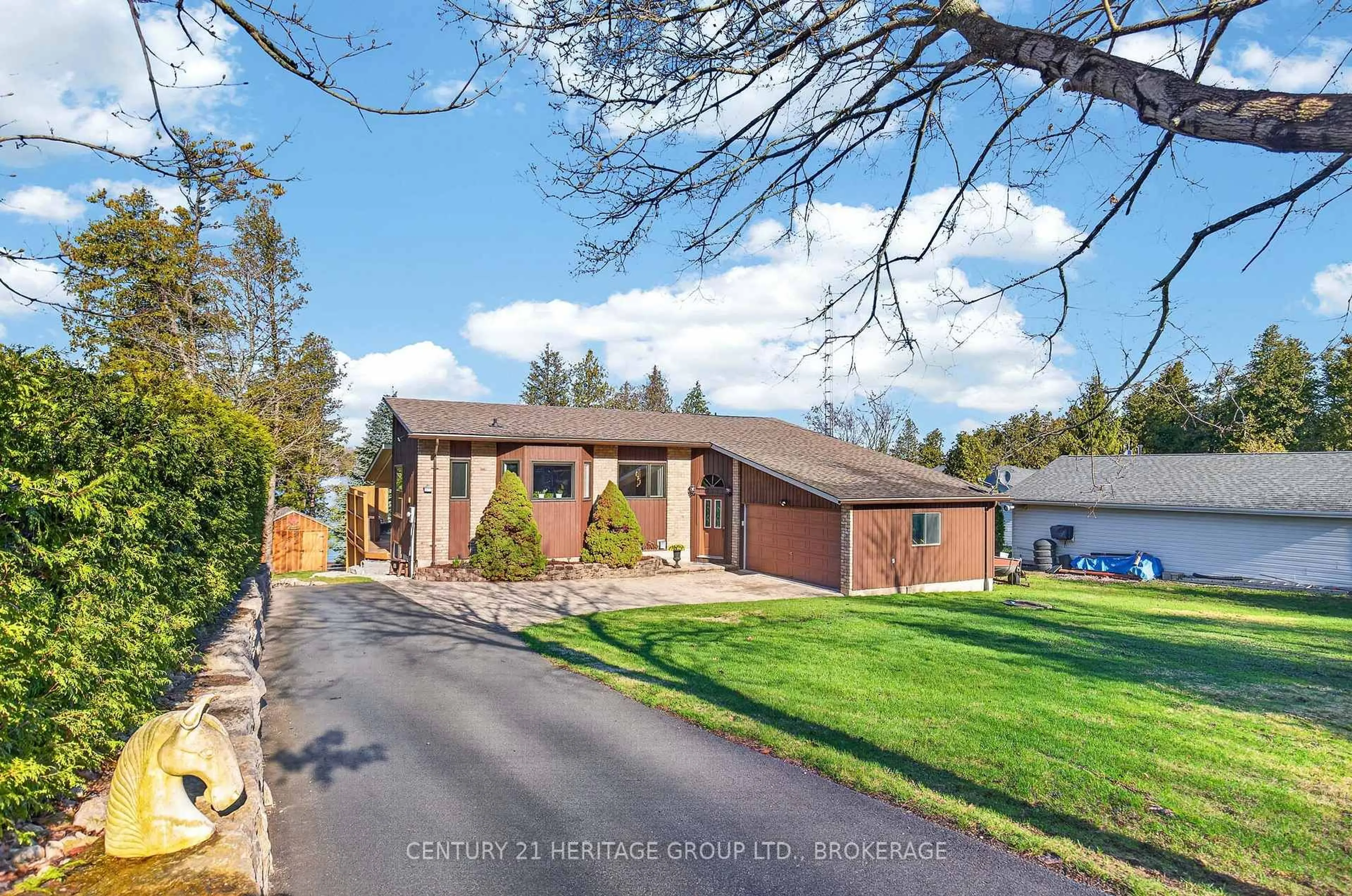 A pic from outside/outdoor area/front of a property/back of a property/a pic from drone, street for 50 Reddick Rd, Cramahe Ontario K0K 1S0