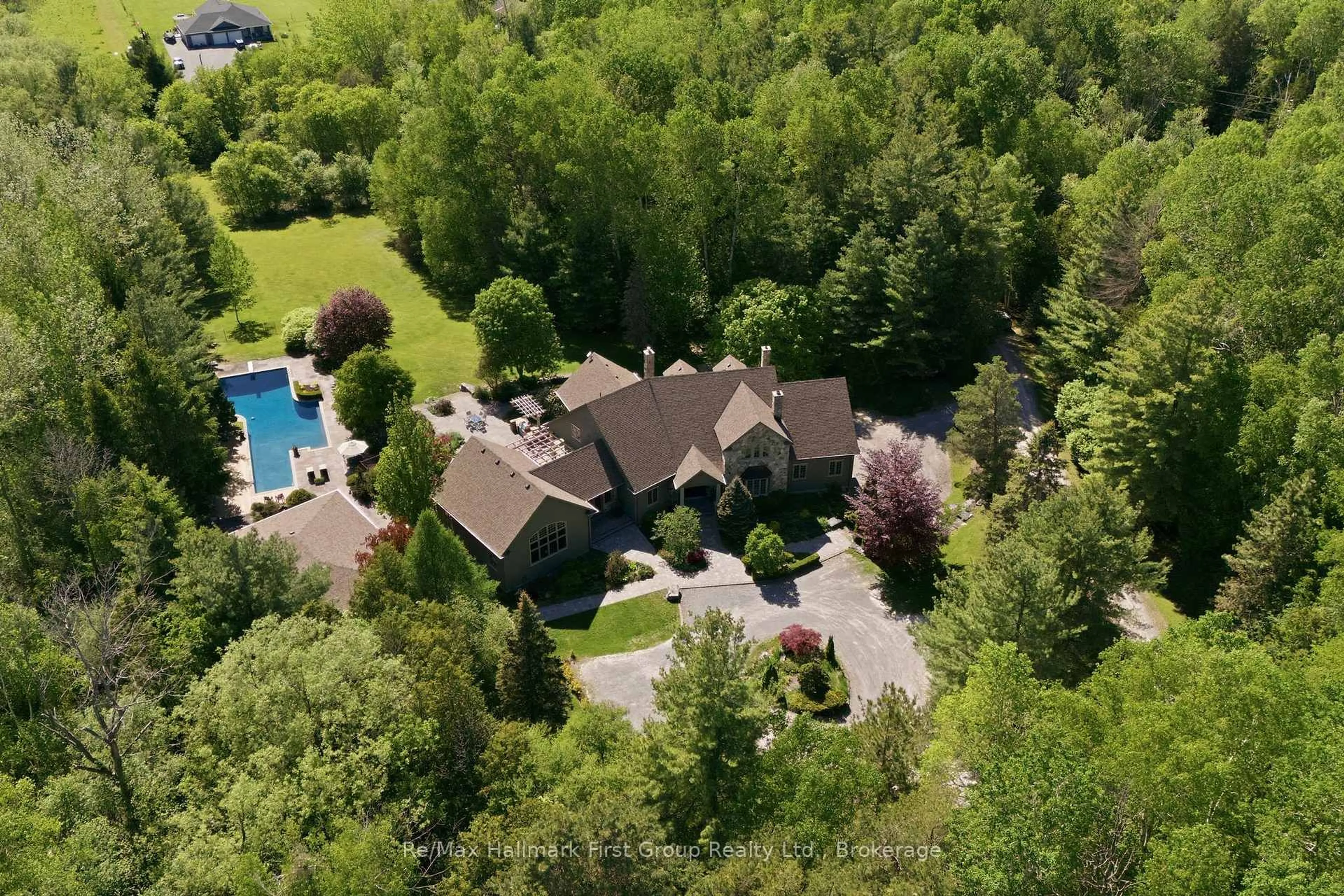 A pic from outside/outdoor area/front of a property/back of a property/a pic from drone, unknown for 3121 Theatre Rd, Cobourg Ontario K9A 4J7