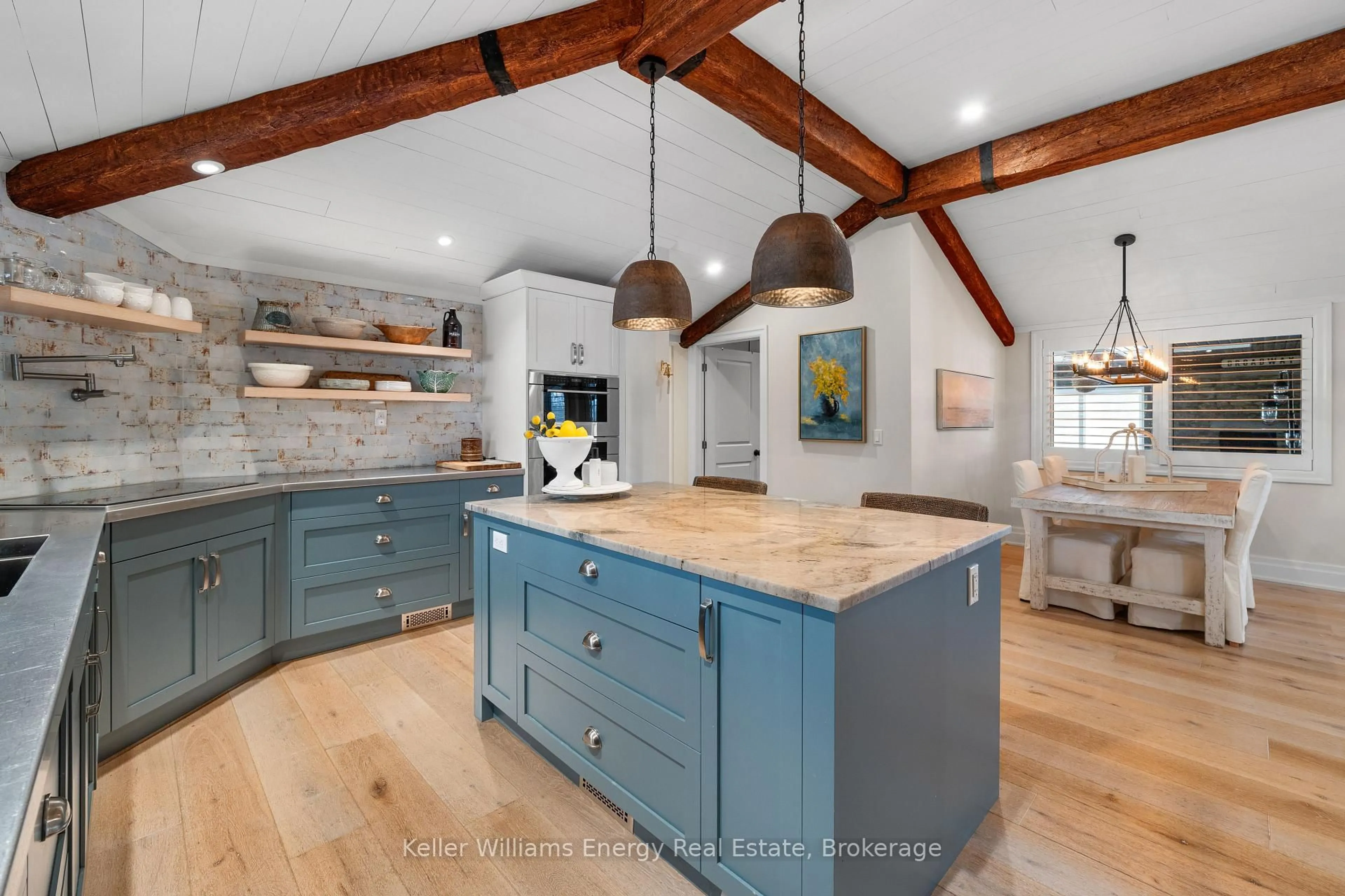 Open concept kitchen, unknown for 1245 Miller Rd, Prince Edward County Ontario K0K 2T0