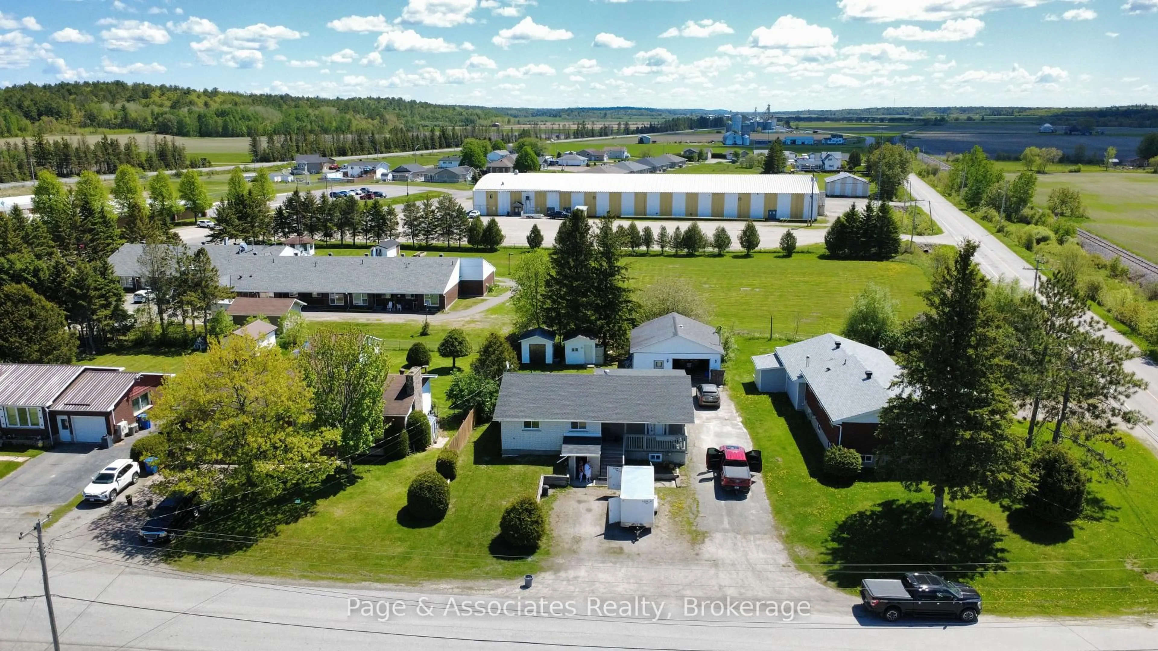 A pic from outside/outdoor area/front of a property/back of a property/a pic from drone, unknown for 2 Des Erables St, West Nipissing Ontario P0H 2M0