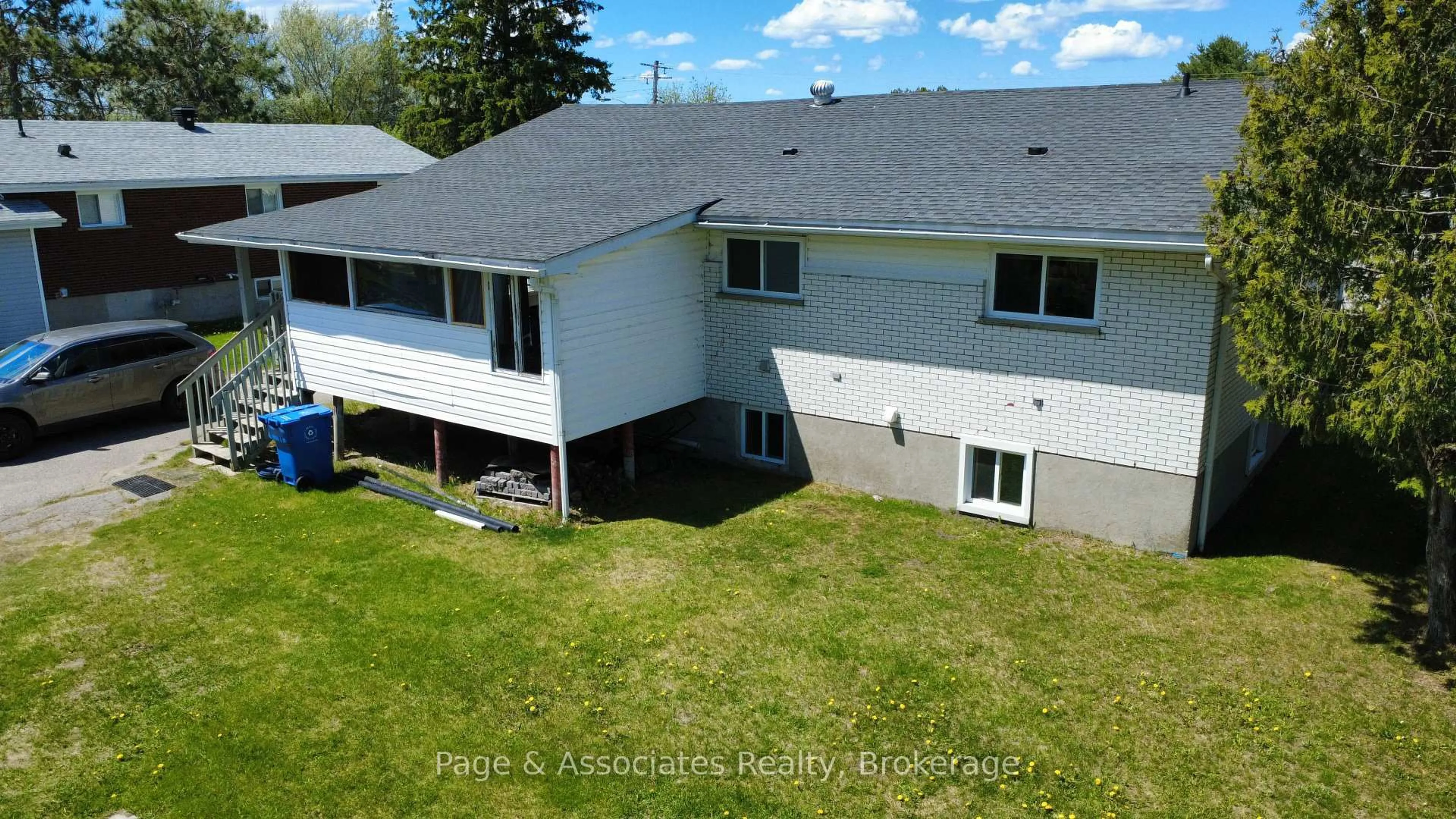 A pic from outside/outdoor area/front of a property/back of a property/a pic from drone, unknown for 2 Des Erables St, West Nipissing Ontario P0H 2M0