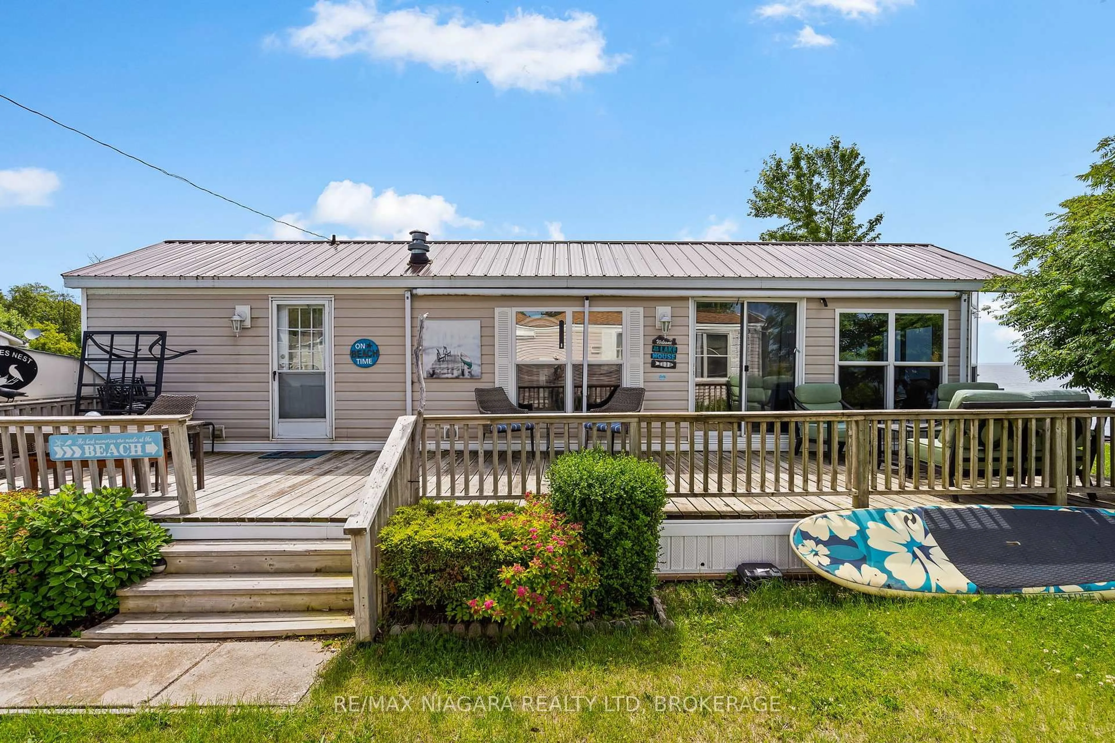 Patio, water/lake/river/ocean view for 367 Niece Rd #169, Haldimand Ontario N0A 1K0
