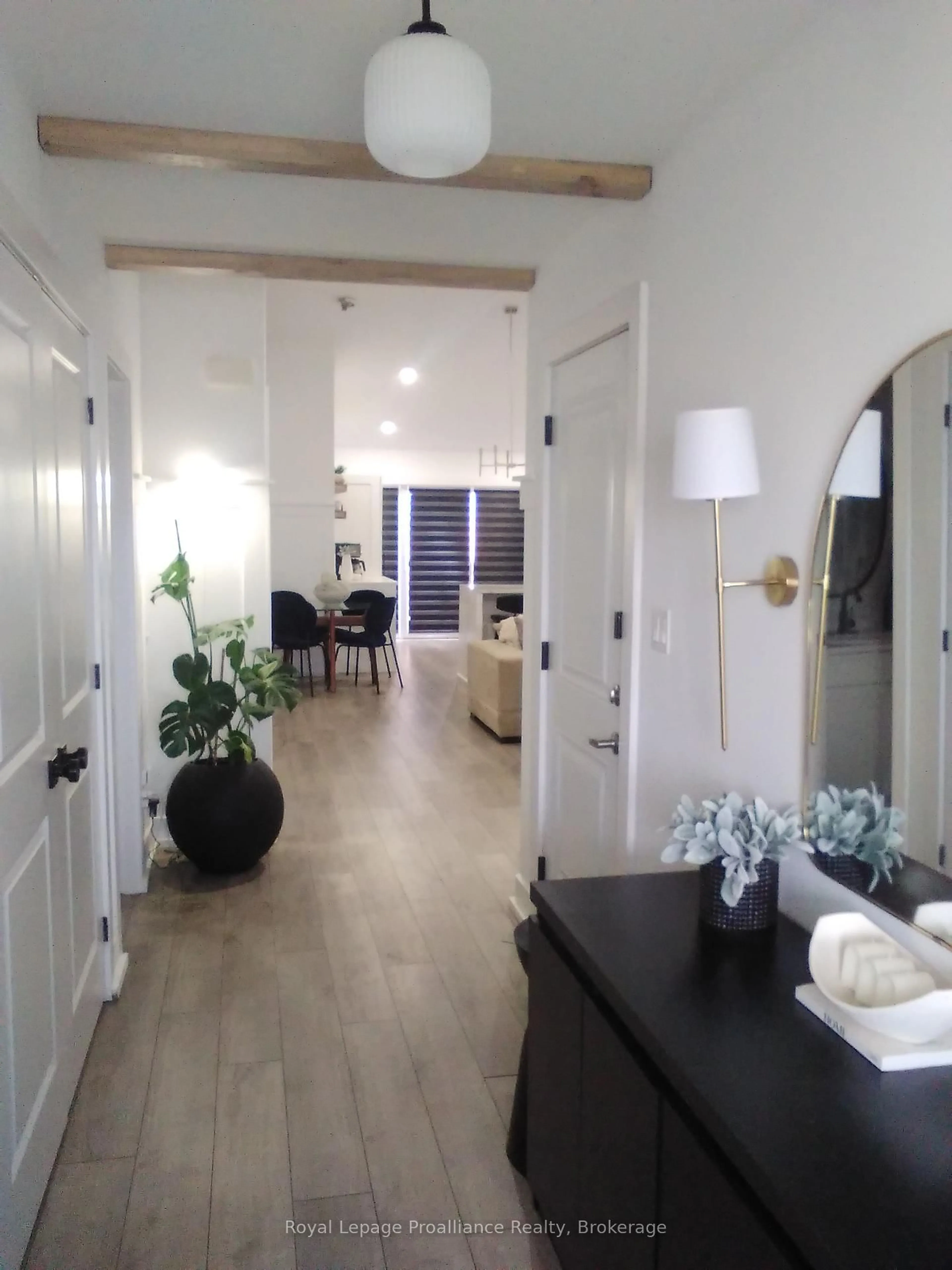 Indoor entryway for 24 Buchanan Ave, Prince Edward County Ontario K0K 2T0