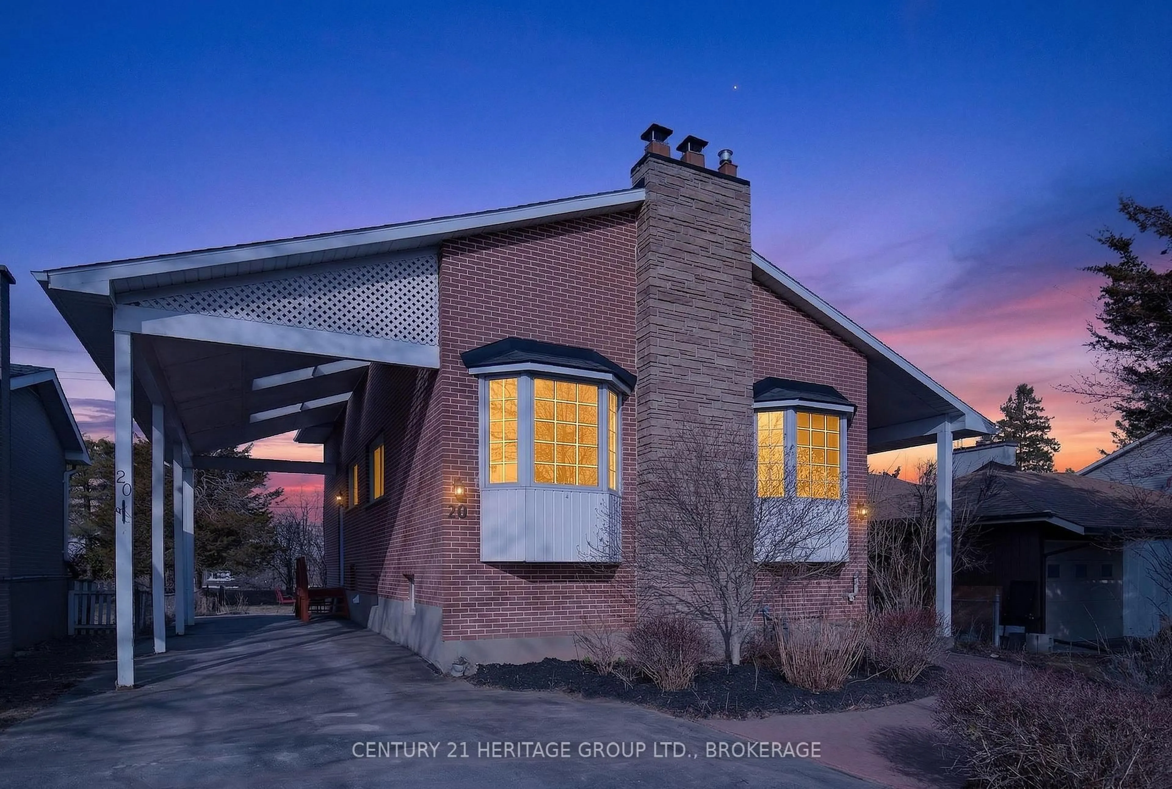 Home with brick exterior material, street for 20 Oakridge Ave, Kingston Ontario K7L 4S9