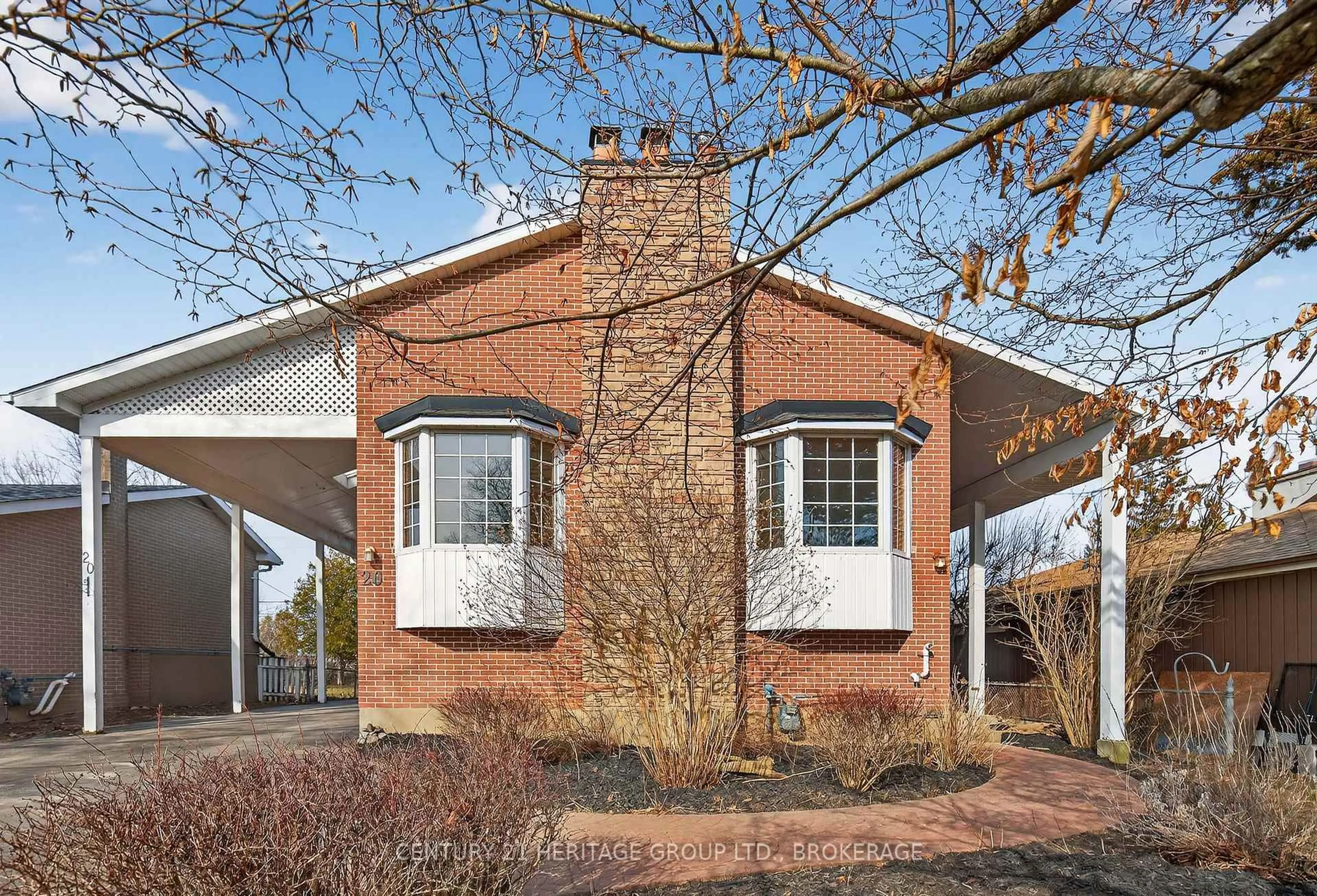 Home with brick exterior material, street for 20 Oakridge Ave, Kingston Ontario K7L 4S9