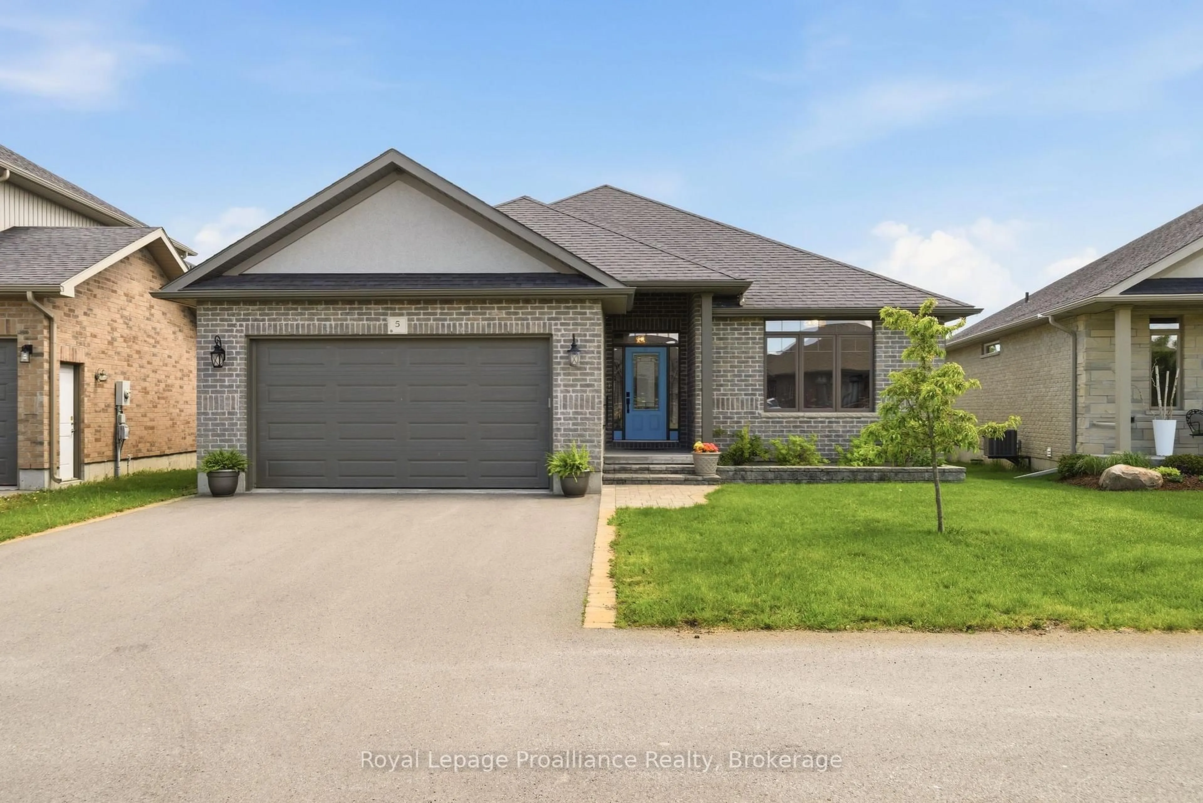 Home with brick exterior material, street for 5 Kempton Ave, Belleville Ontario K8N 0E8
