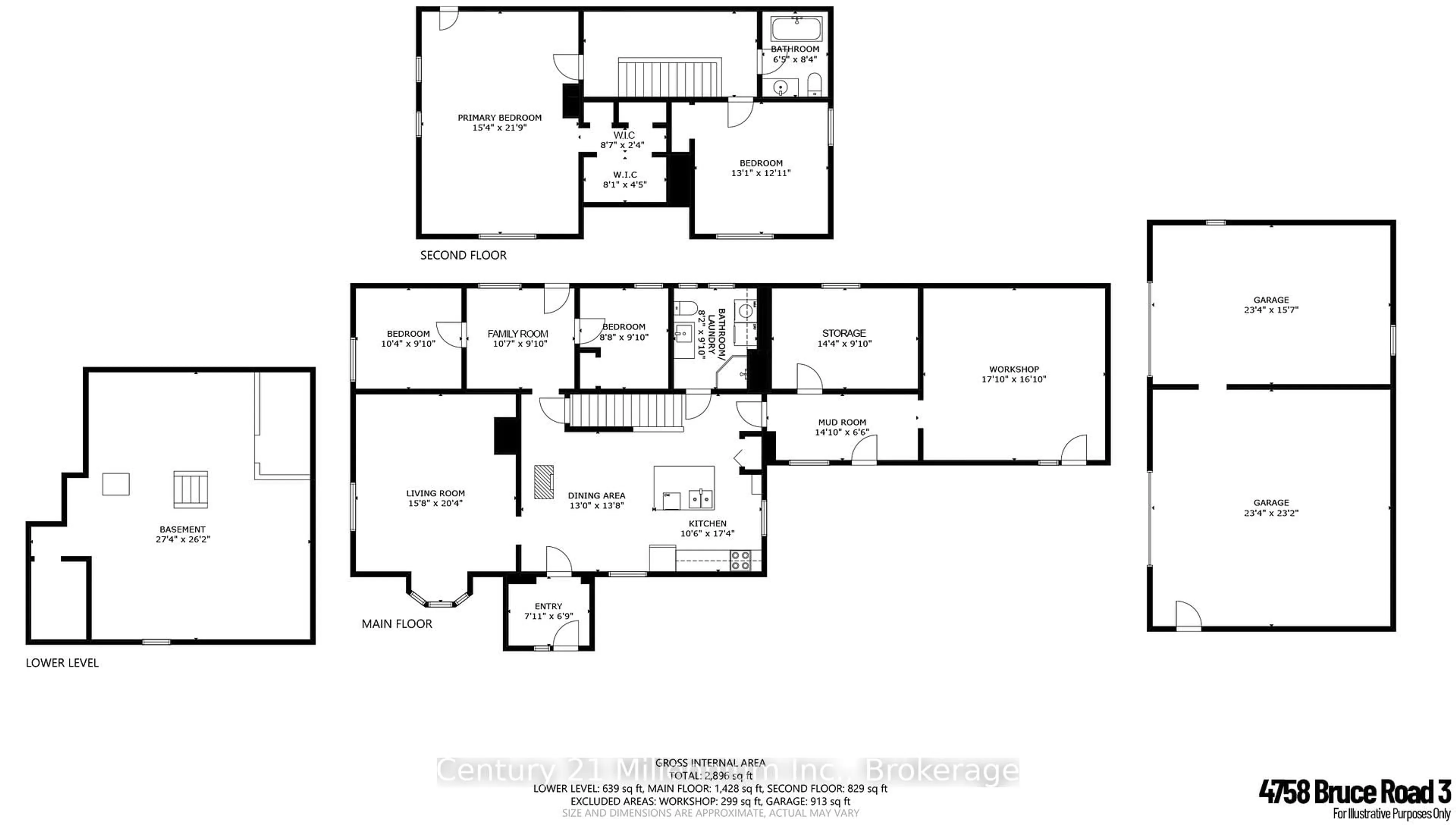 Floor plan for 4758 Bruce 3 Rd, Arran-Elderslie Ontario N0H 2C7