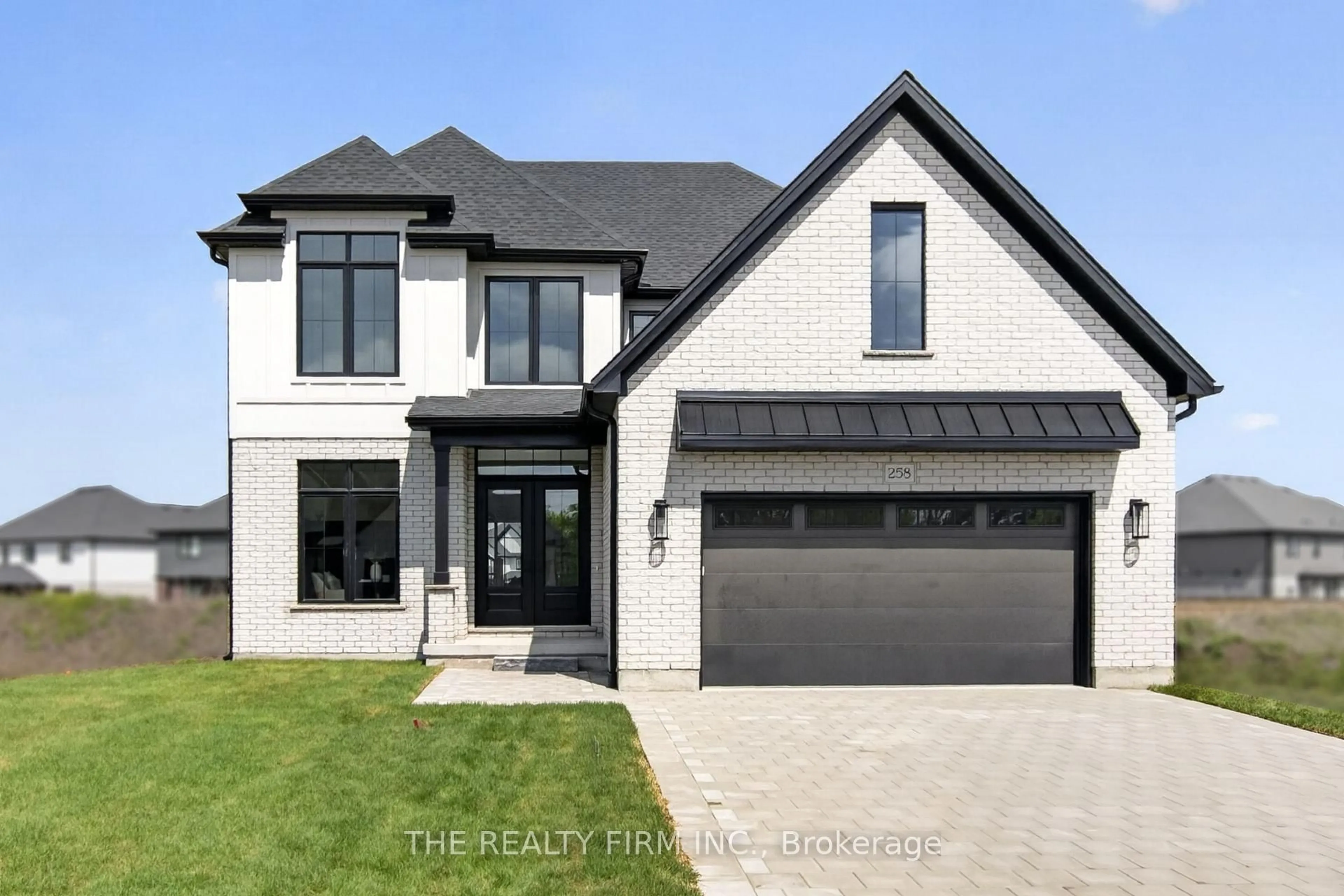 Home with brick exterior material, street for 258 Harvest Lane, Thames Centre Ontario N0L 1G2