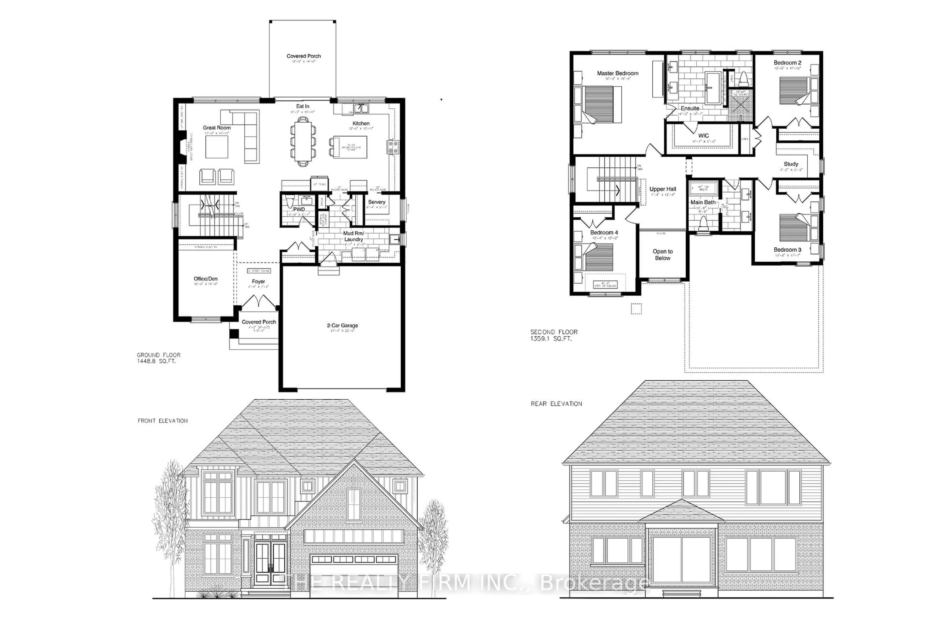 Floor plan for 258 Harvest Lane, Thames Centre Ontario N0L 1G2