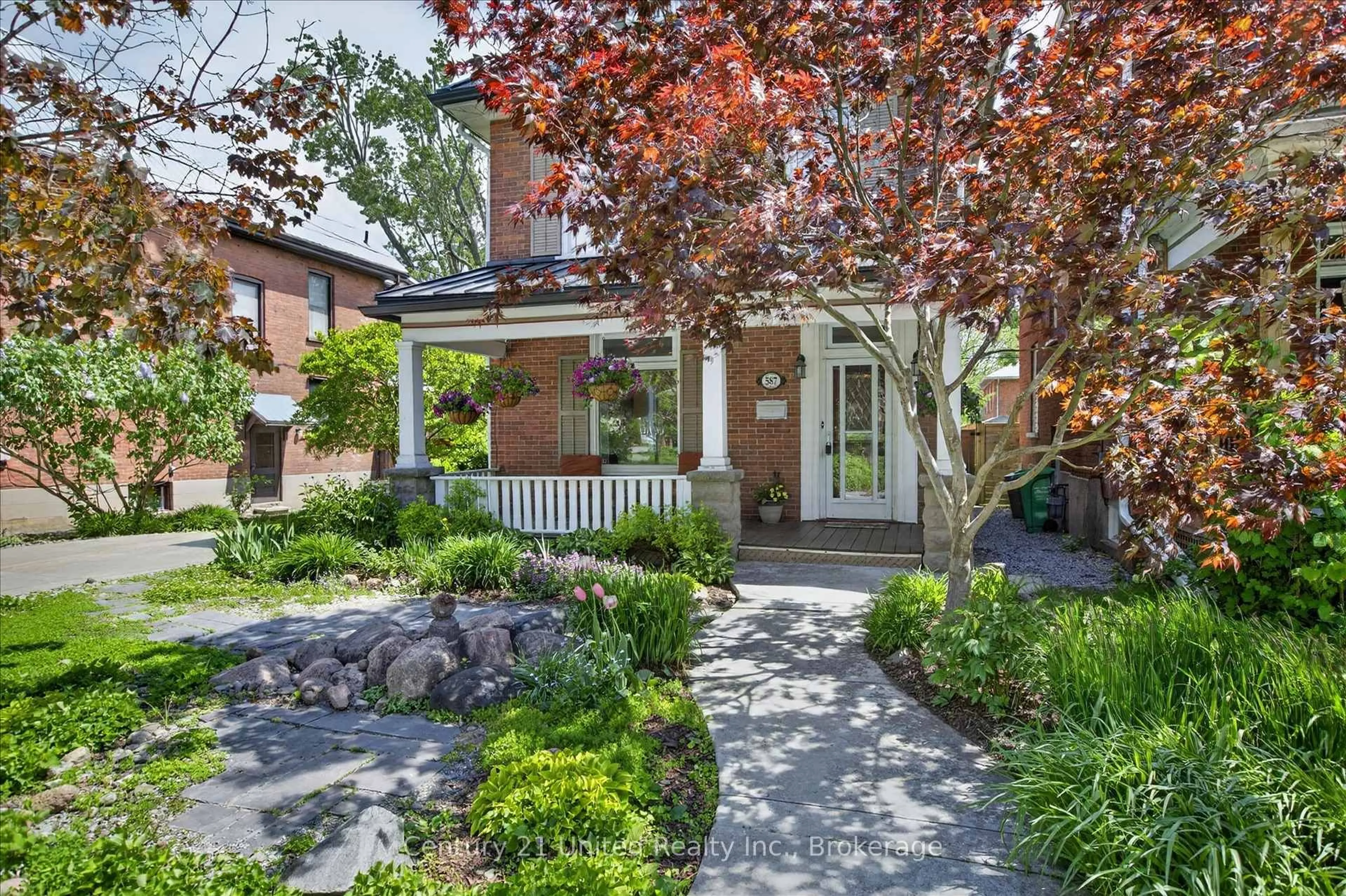 Home with brick exterior material, street for 587 Gilmour St, Peterborough Ontario K9H 2K3