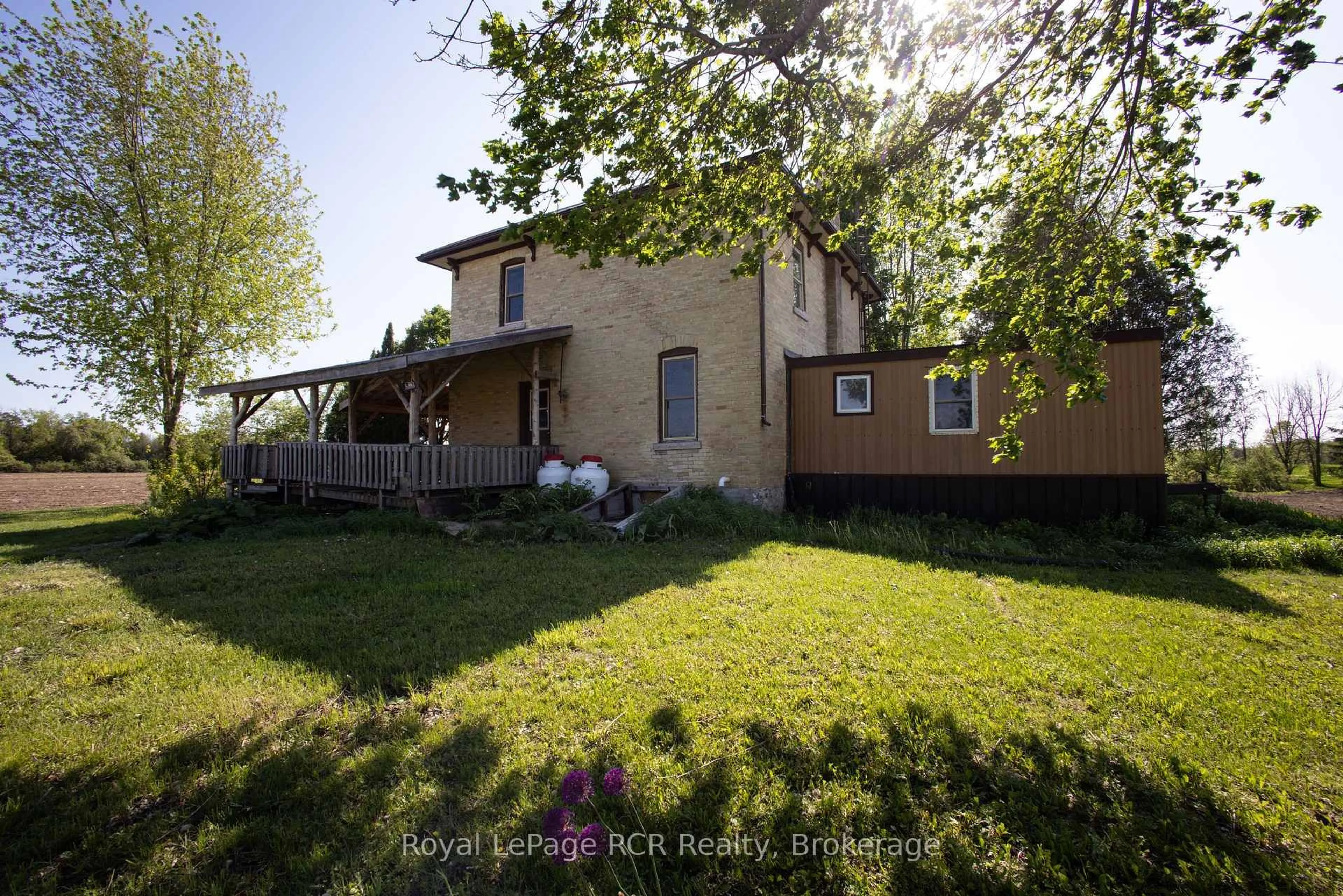 A pic from outside/outdoor area/front of a property/back of a property/a pic from drone, unknown for 9029 Concession 11 Rd, Wellington North Ontario N0G 2L0