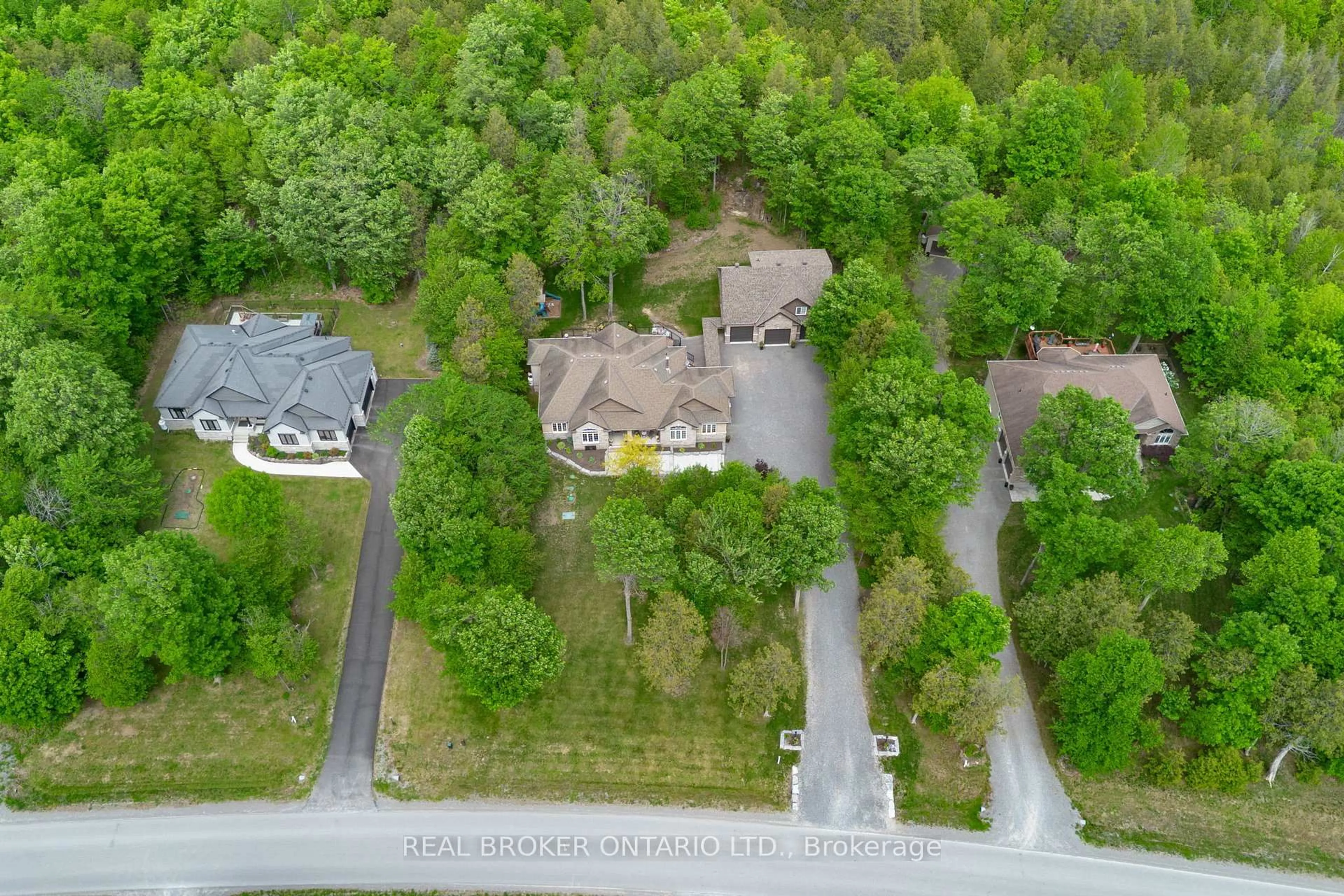 A pic from outside/outdoor area/front of a property/back of a property/a pic from drone, forest/trees view for 265 Justin Dr, Carleton Place Ontario K7C 0C4