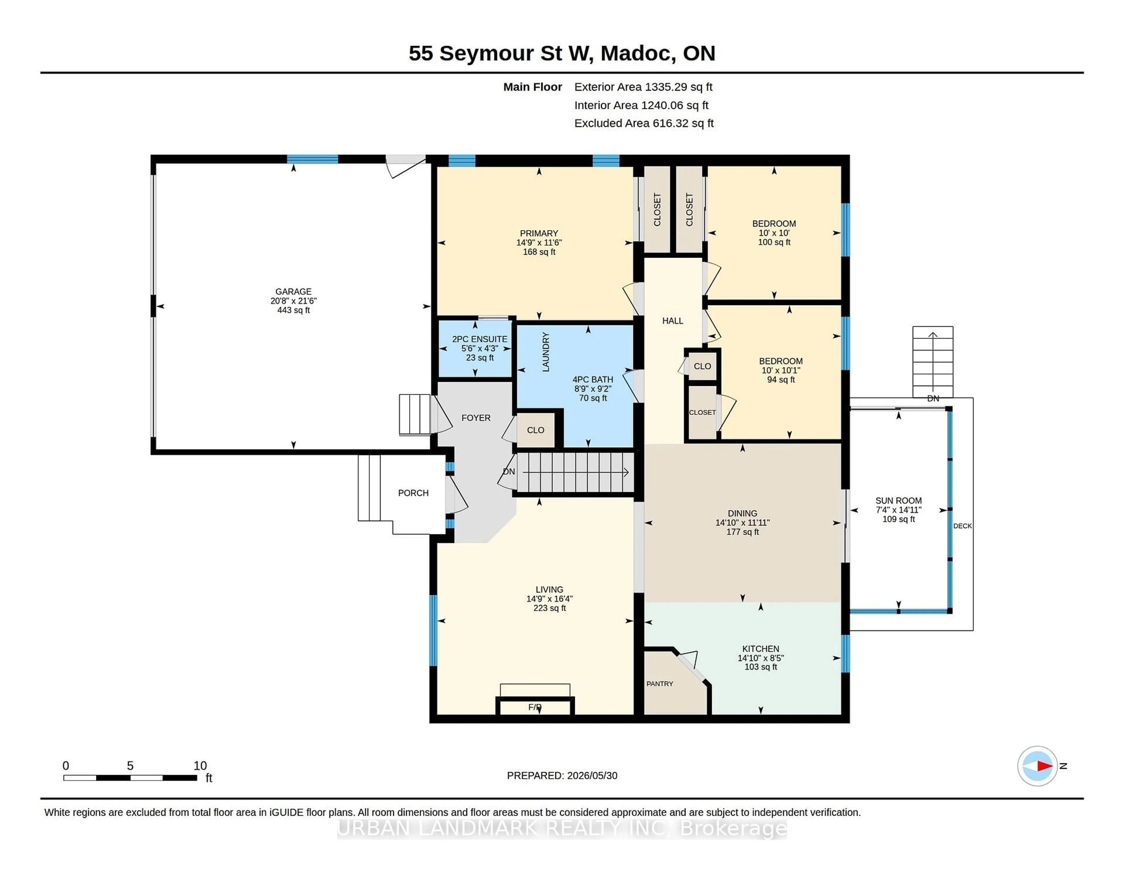 Floor plan for 55 Seymour St, Madoc Ontario K0K 2K0