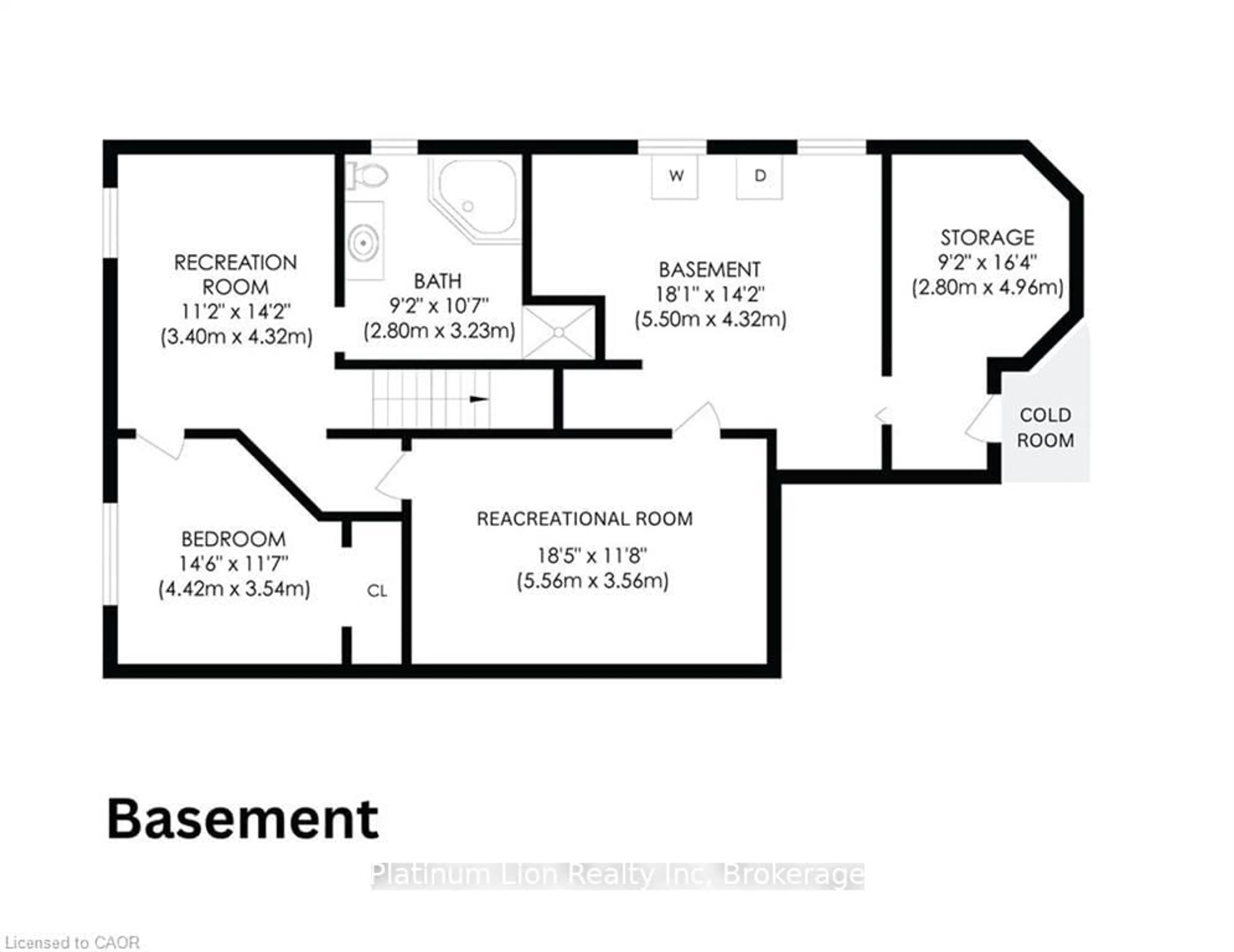 Floor plan for 36 Garner's Lane, Brantford Ontario N3T 6P5