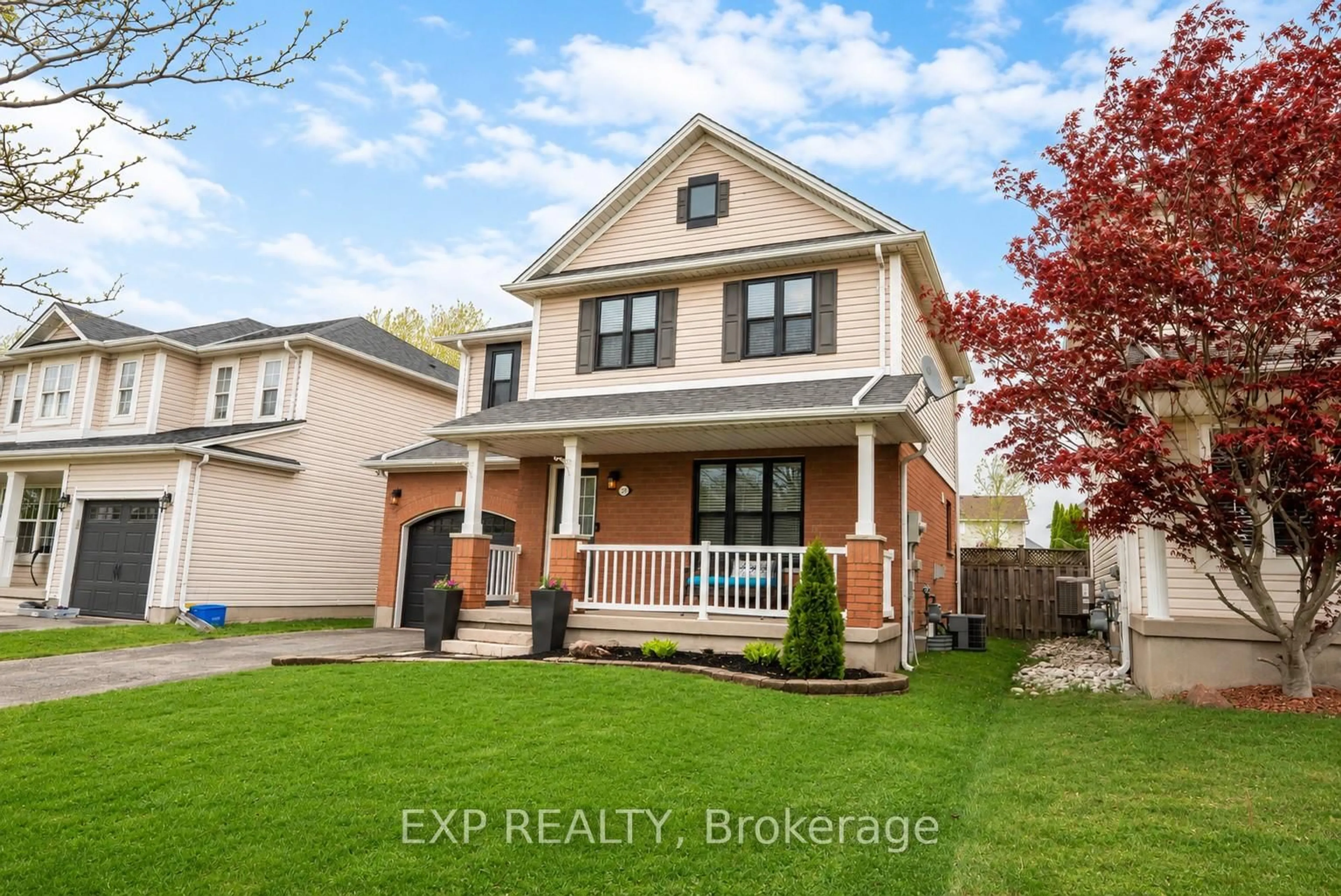Home with brick exterior material, street for 24 Lovell Cres, Brantford Ontario N3T 6P3