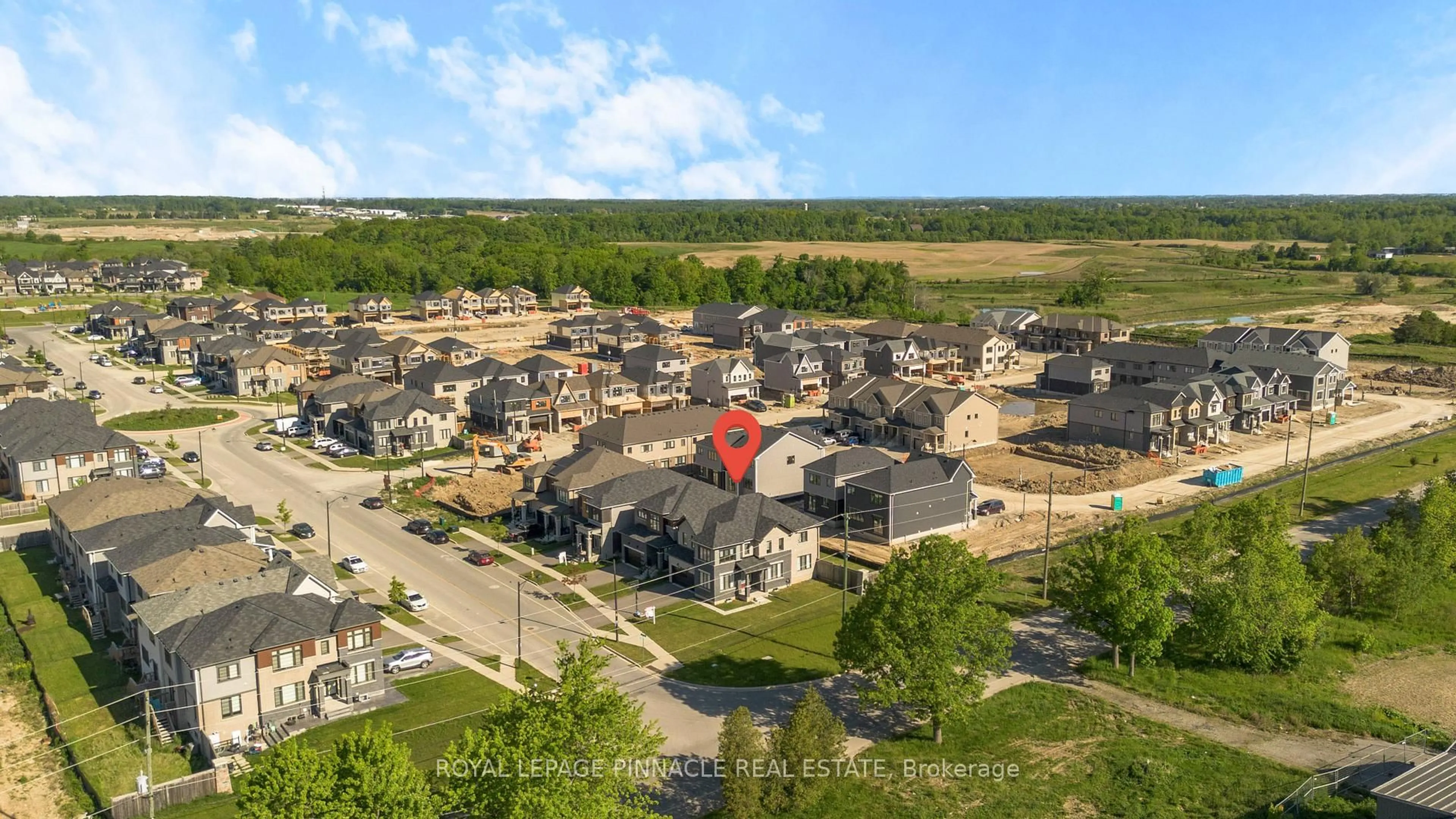 A pic from outside/outdoor area/front of a property/back of a property/a pic from drone, street for 4 Rainbow Dr, Haldimand Ontario N3W 0G1