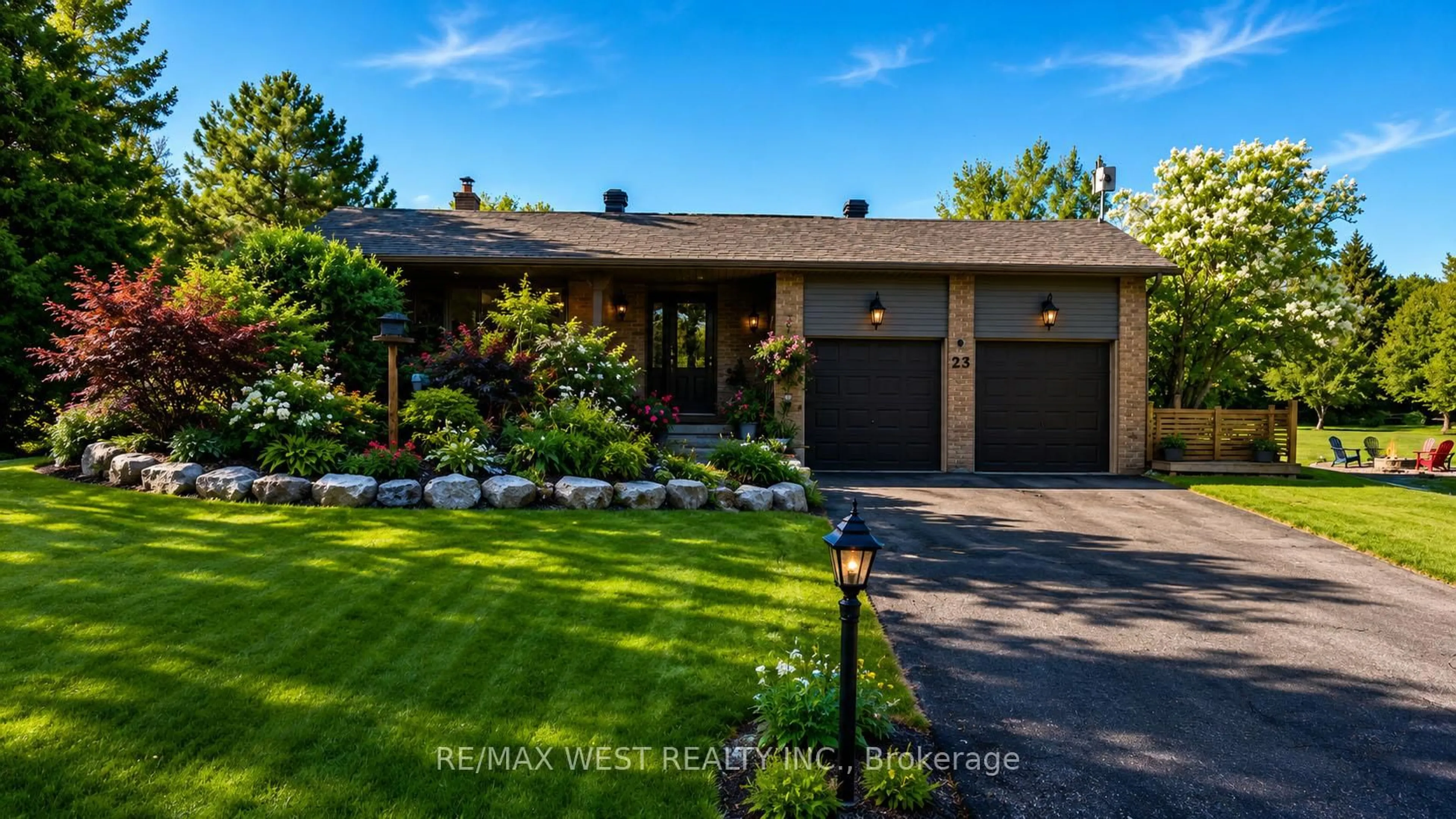 Home with brick exterior material, street for 23 Mckibbon Ave, Amaranth Ontario L9W 5M2