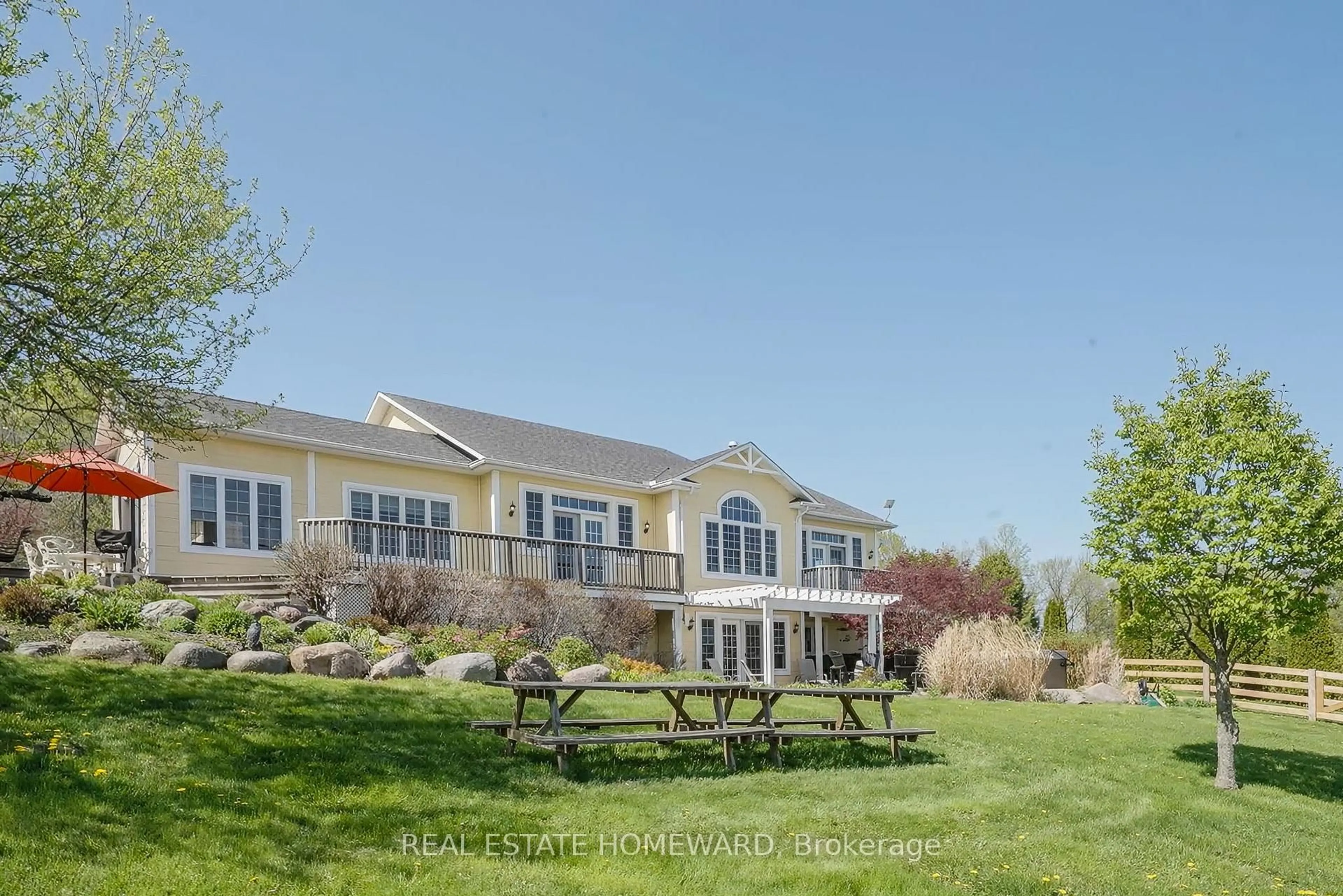 A pic from outside/outdoor area/front of a property/back of a property/a pic from drone, unknown for 436 Eddystone Rd, Alnwick/Haldimand Ontario K0K 2G0