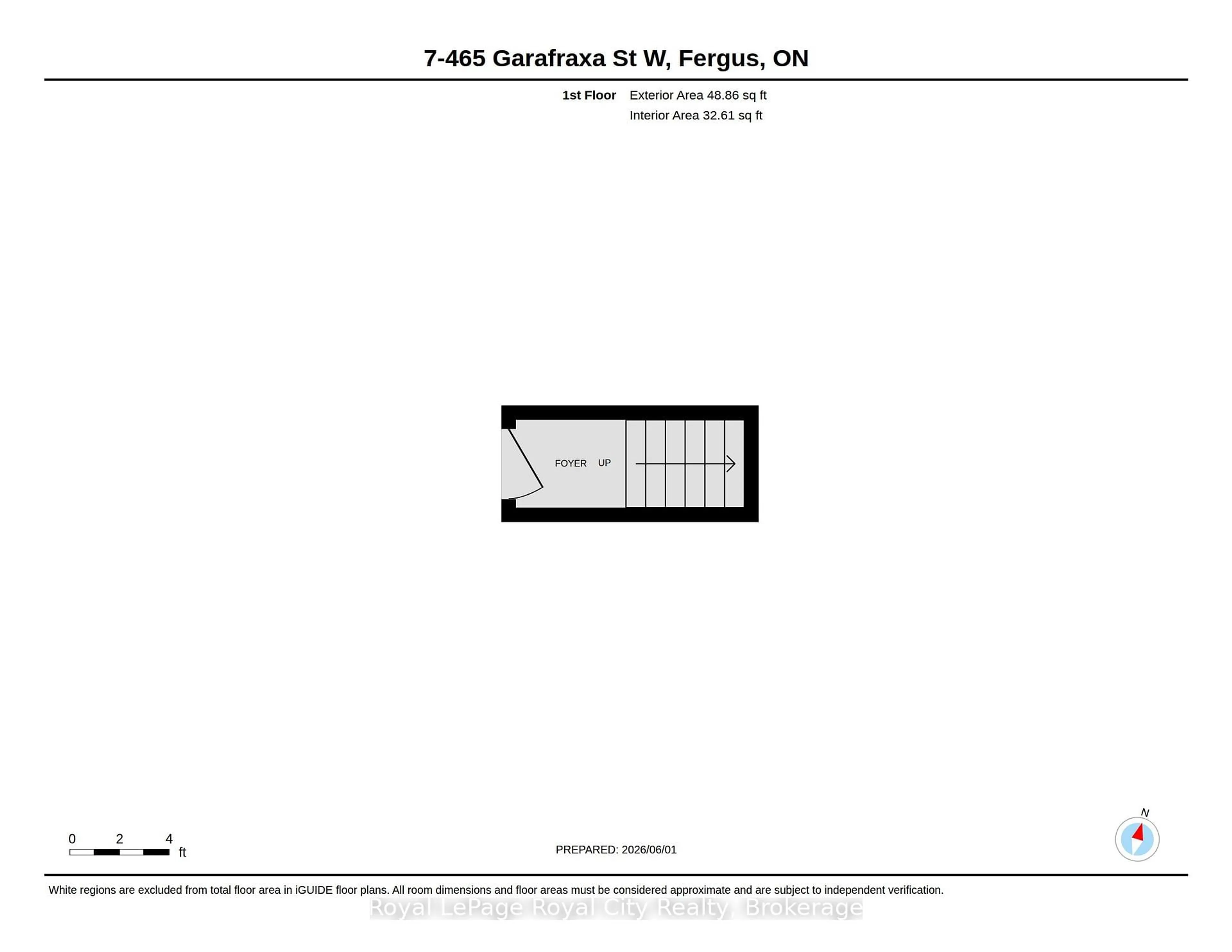 Floor plan for 465 Garafraxa St #7, Centre Wellington Ontario N1M 0L6