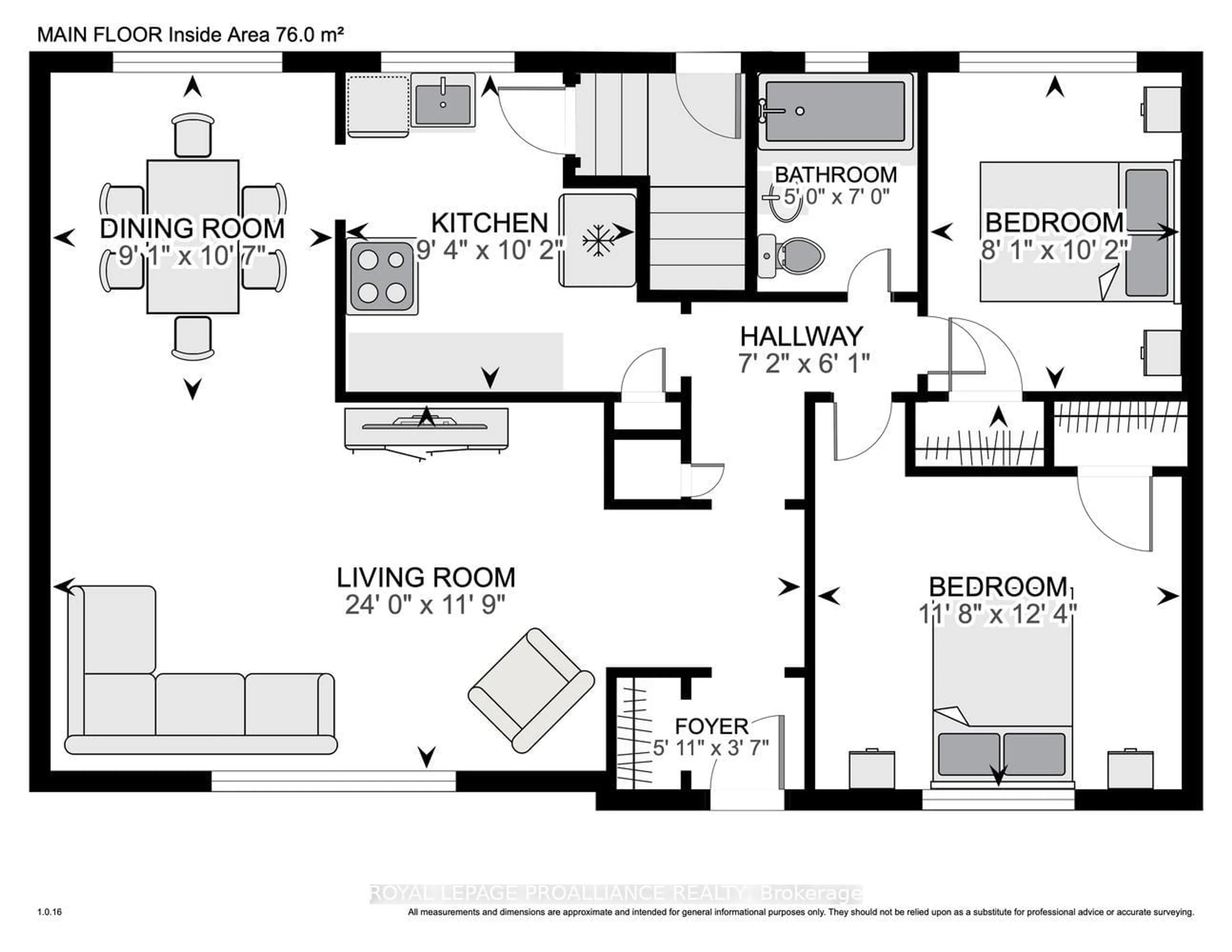Floor plan for 773 Royal Cres, Prescott Ontario K0E 1T0