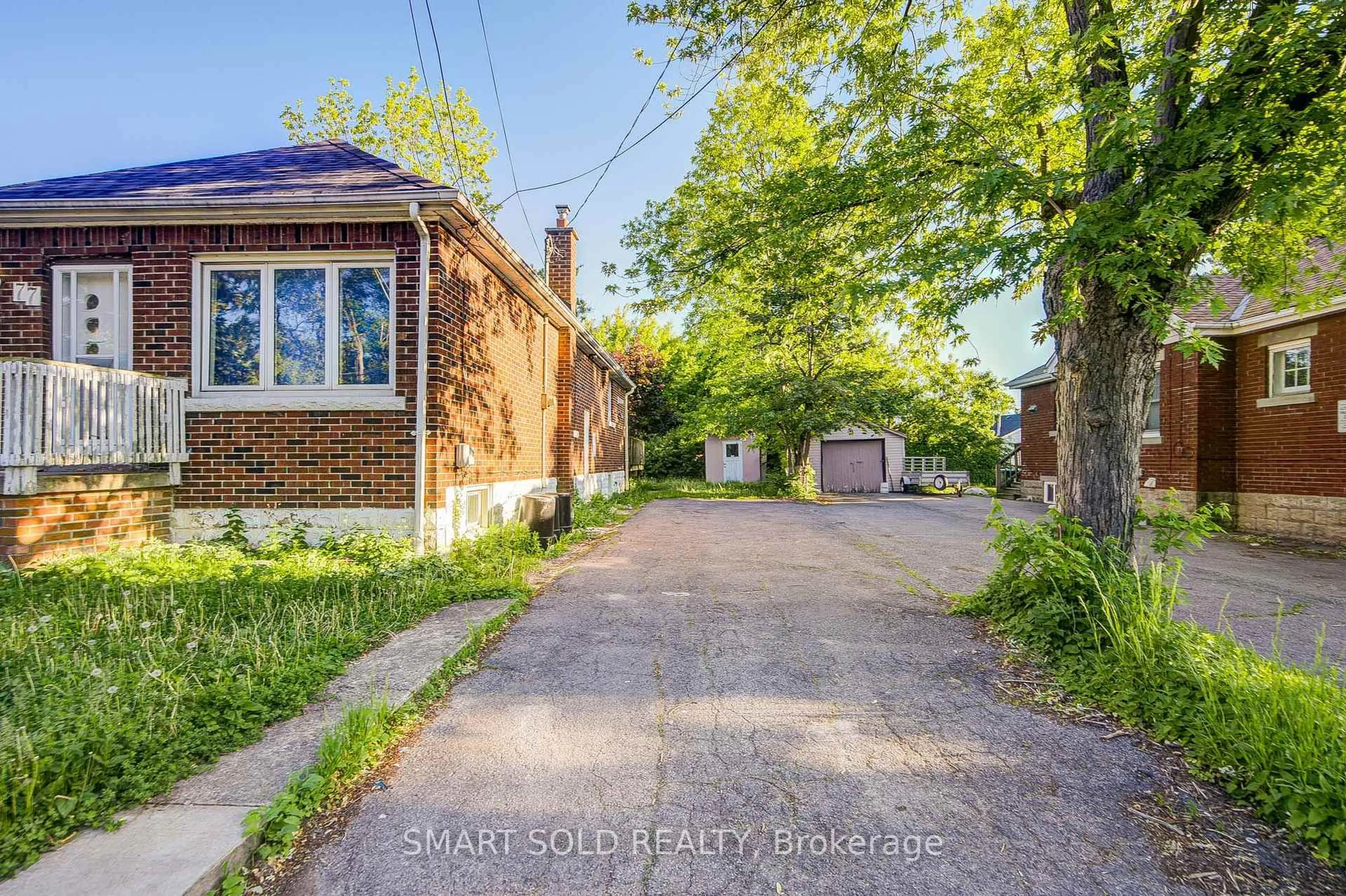 A pic from outside/outdoor area/front of a property/back of a property/a pic from drone, street for 77 Fennell Ave, Hamilton Ontario L9C 1E8