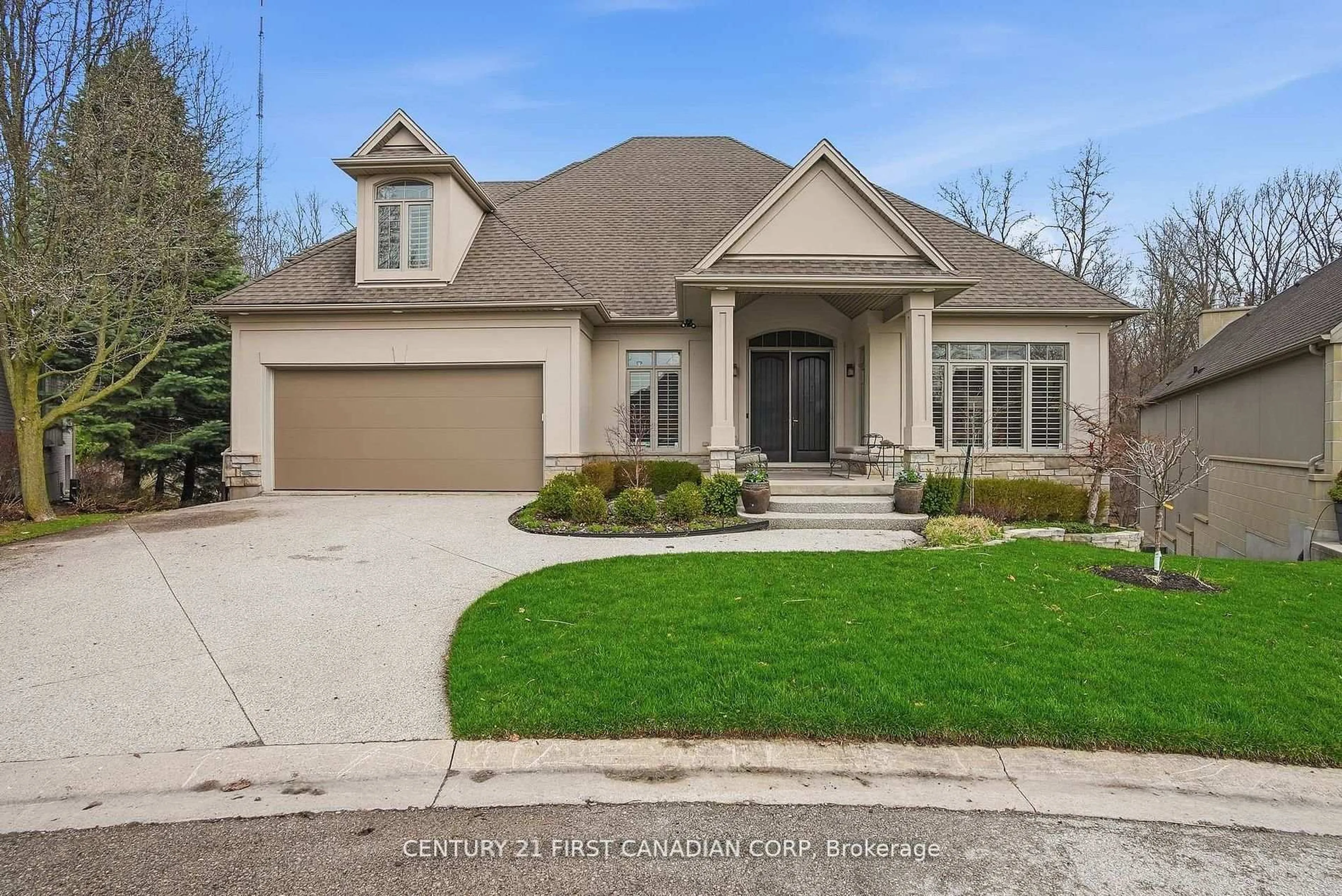 Home with brick exterior material, street for 1615 Byron Baseline Rd #15, London South Ontario N6K 4N3
