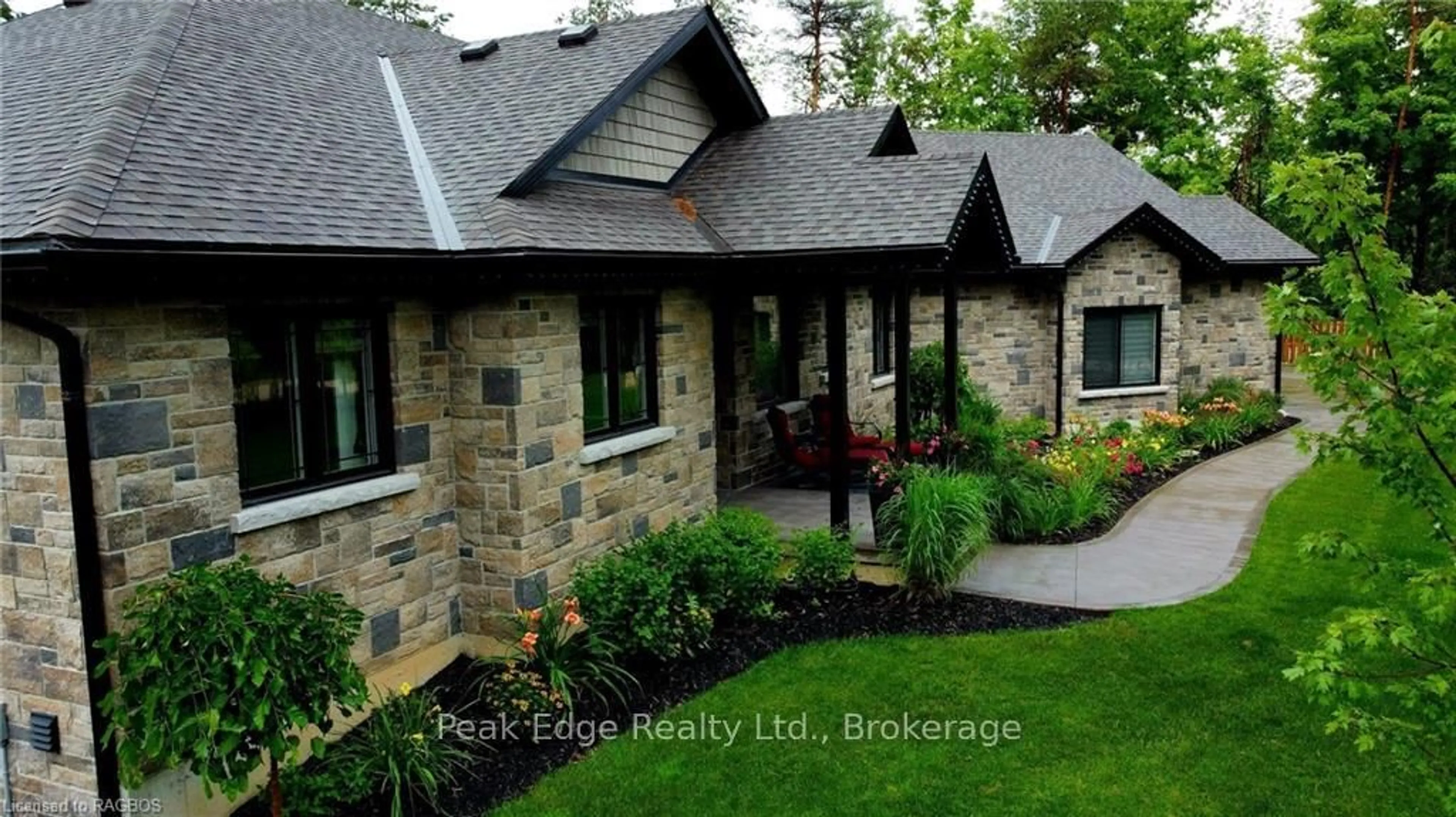 Home with brick exterior material, street for 126 Forest Creek Tr, West Grey Ontario N0G 1S0