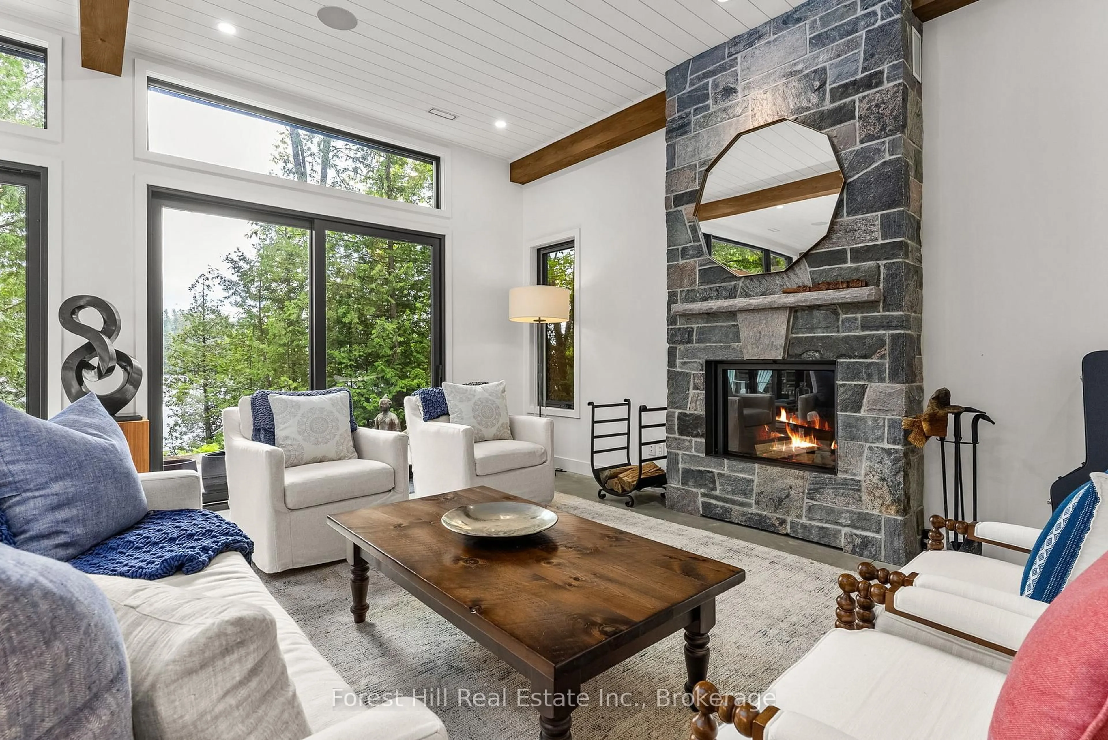 Living room with furniture, unknown for 1100 Captains Lane, Algonquin Highlands Ontario P0A 1E0