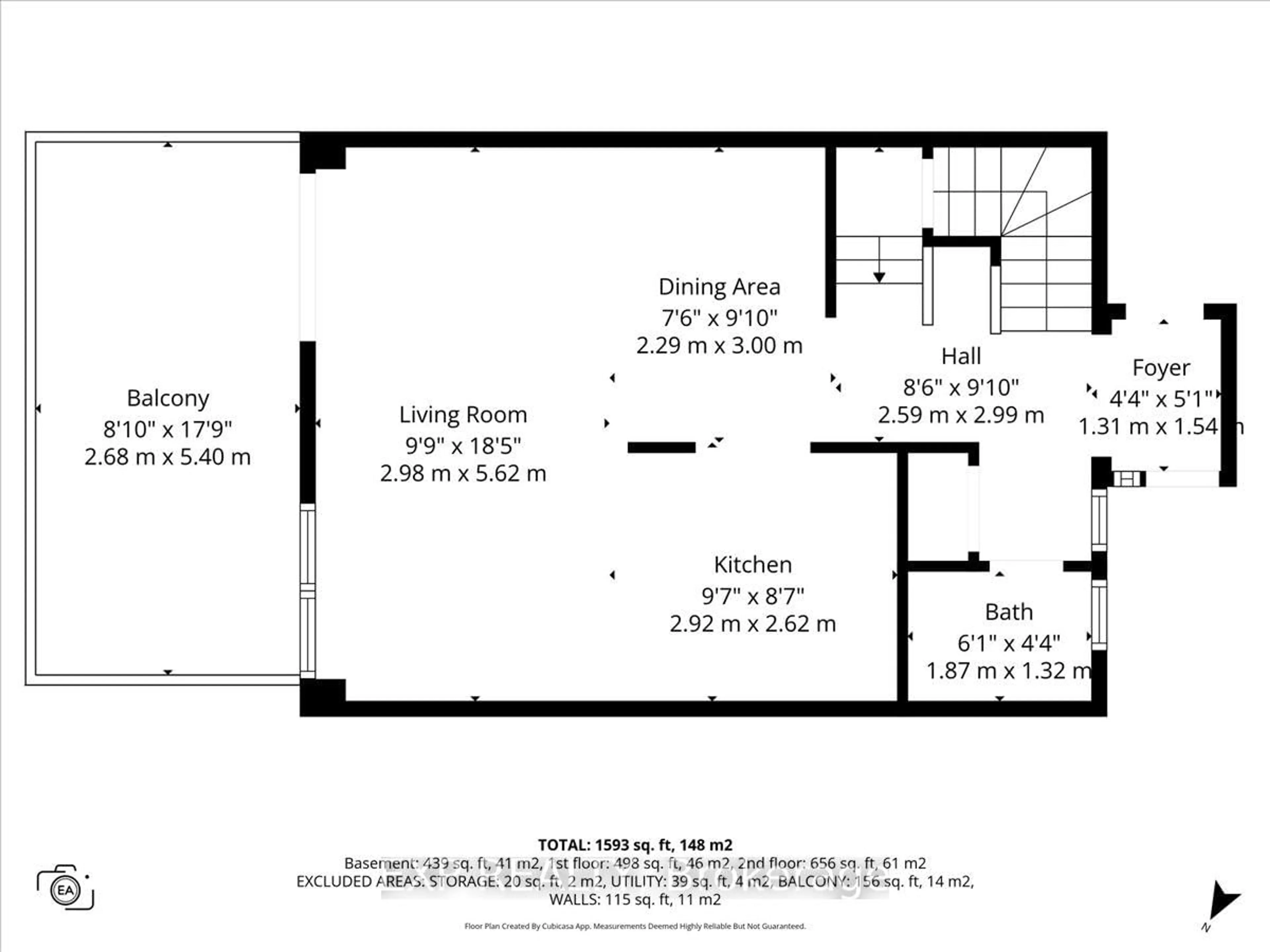 Floor plan for 628 Pepperville Cres, Ottawa Ontario K2M 0E8