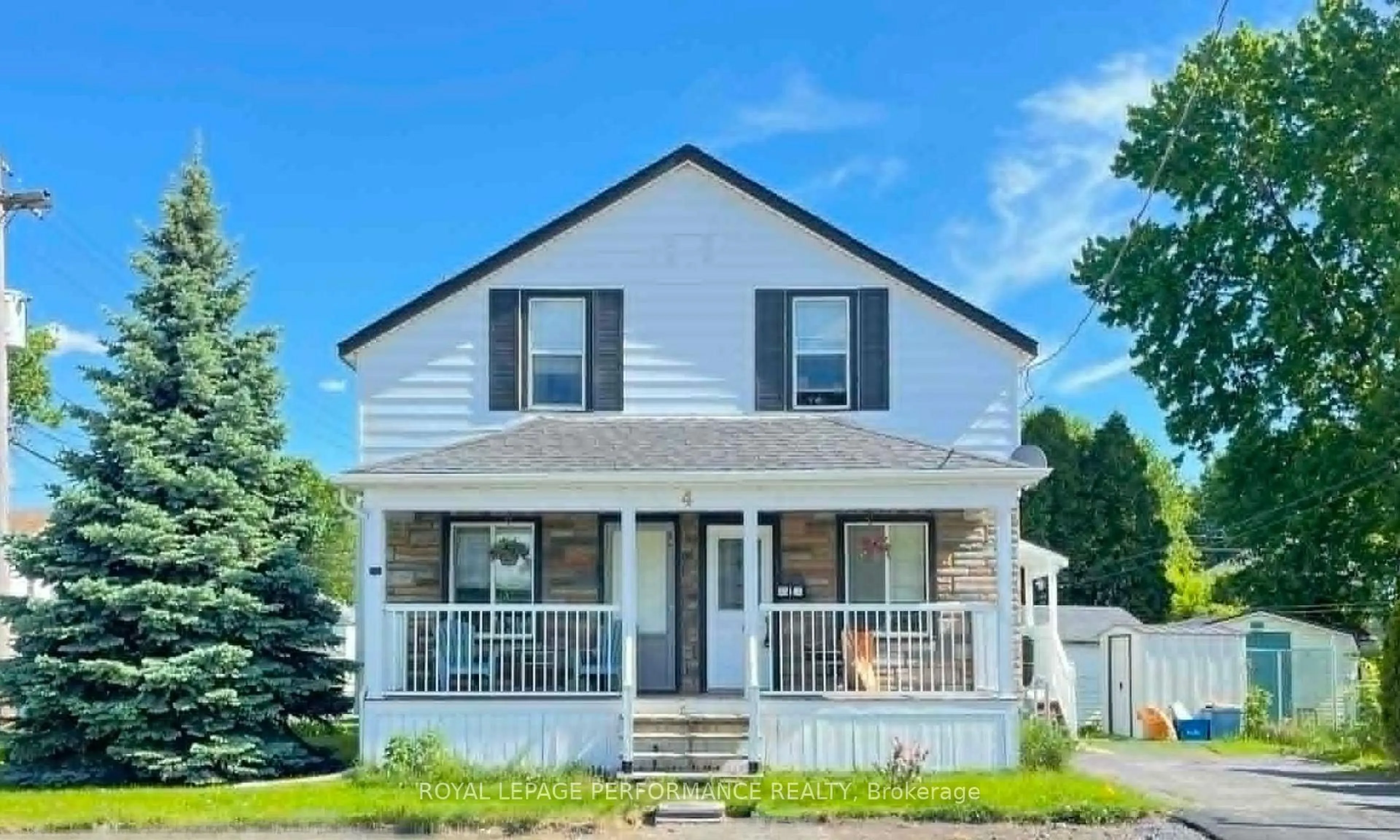 Home with vinyl exterior material, street for 4 Lauber Ave, Cornwall Ontario K6J 2V9