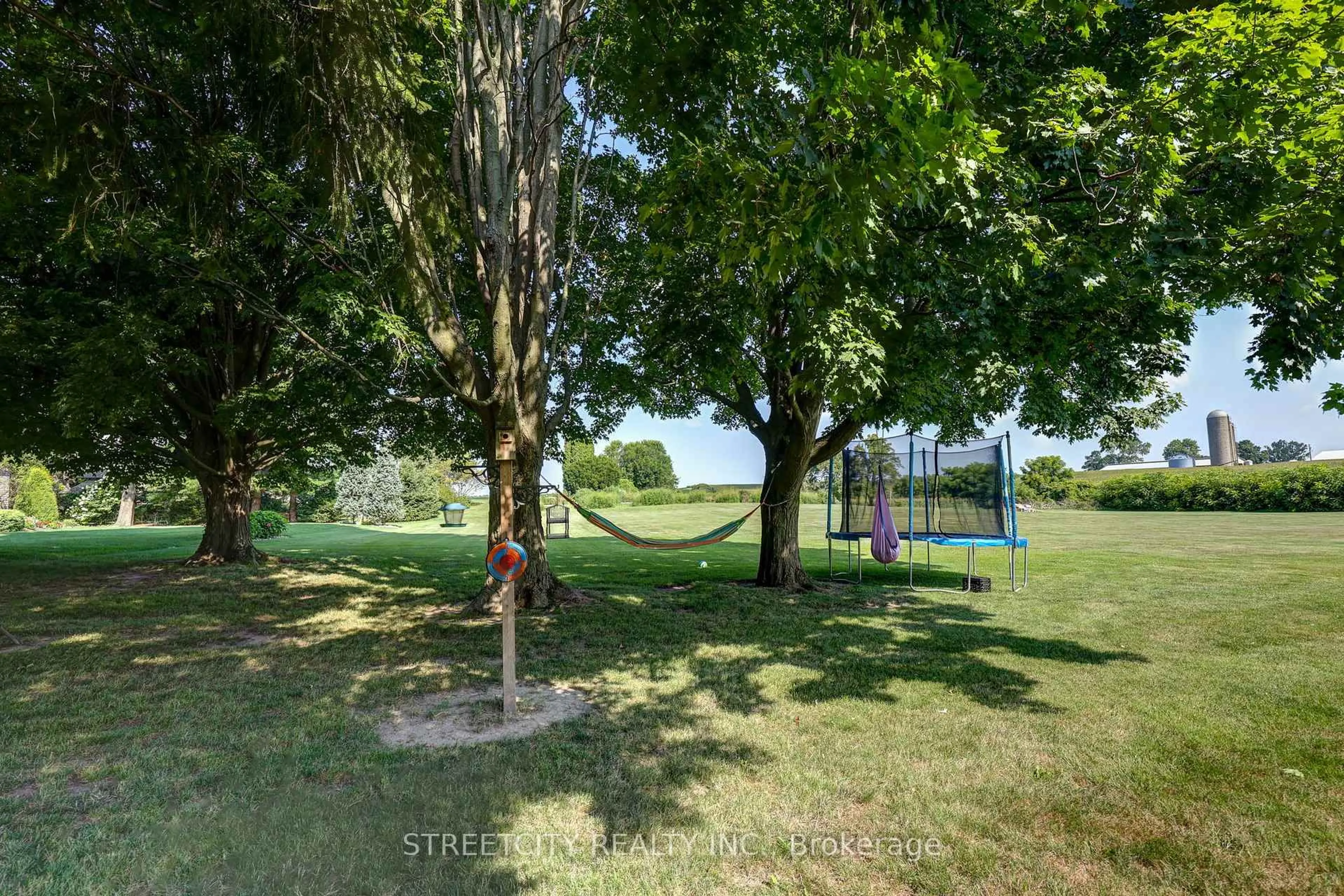 Patio, forest/trees view for 35868 Fingal Line, Southwold Ontario N5P 3S5