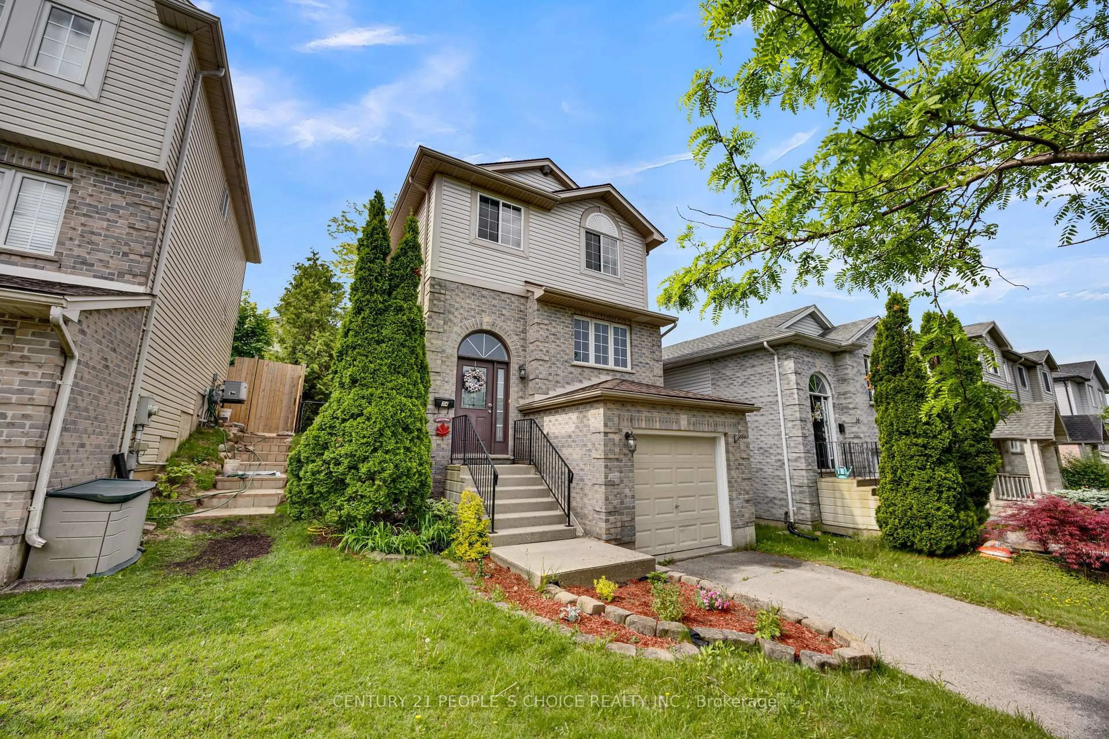 Home with brick exterior material, street for 34 Phair Cres, London South Ontario N5Z 5B5