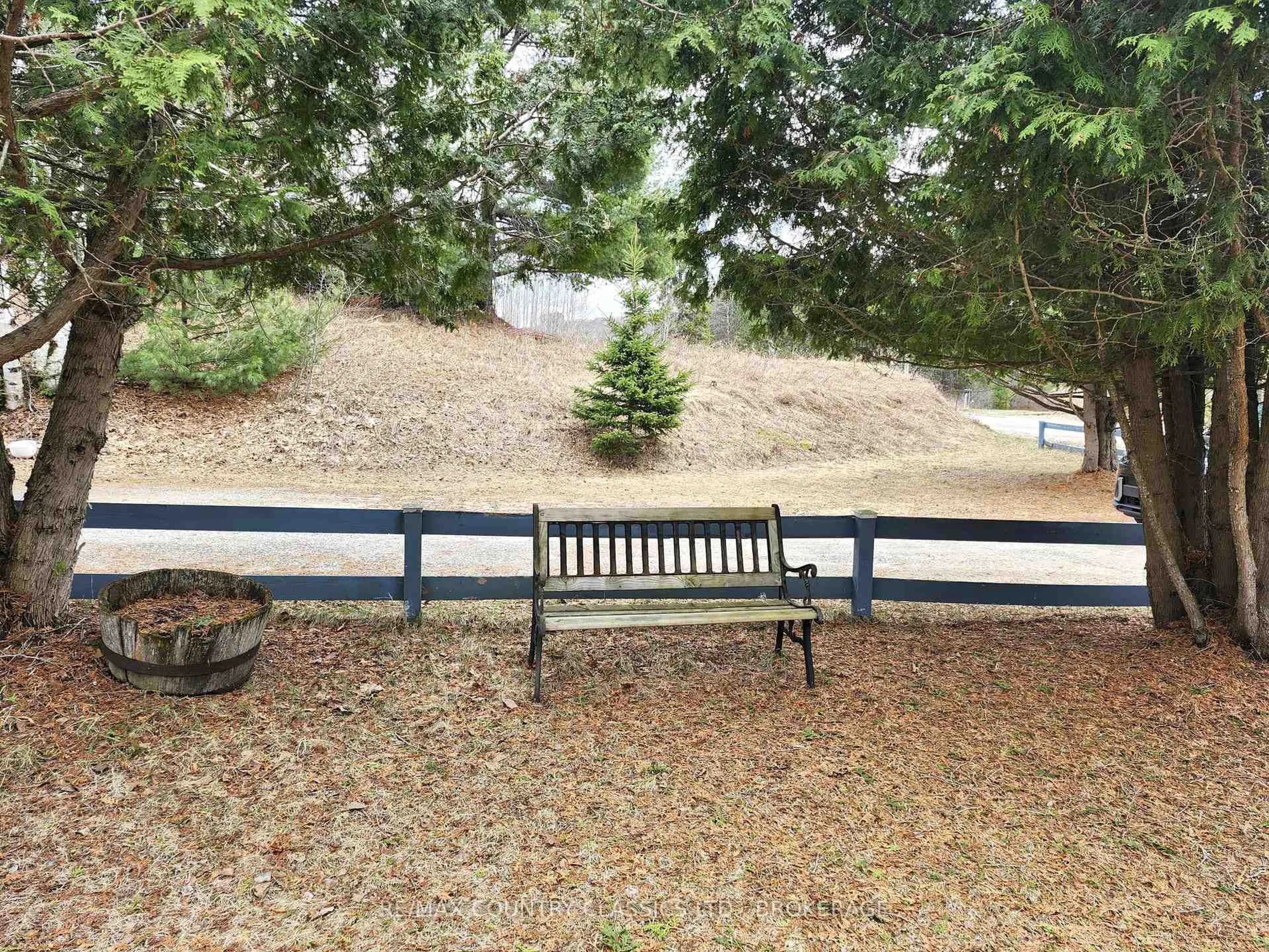 Patio, forest/trees view for 605 Slate Falls Rd, Denbigh Ontario K0H 1L0