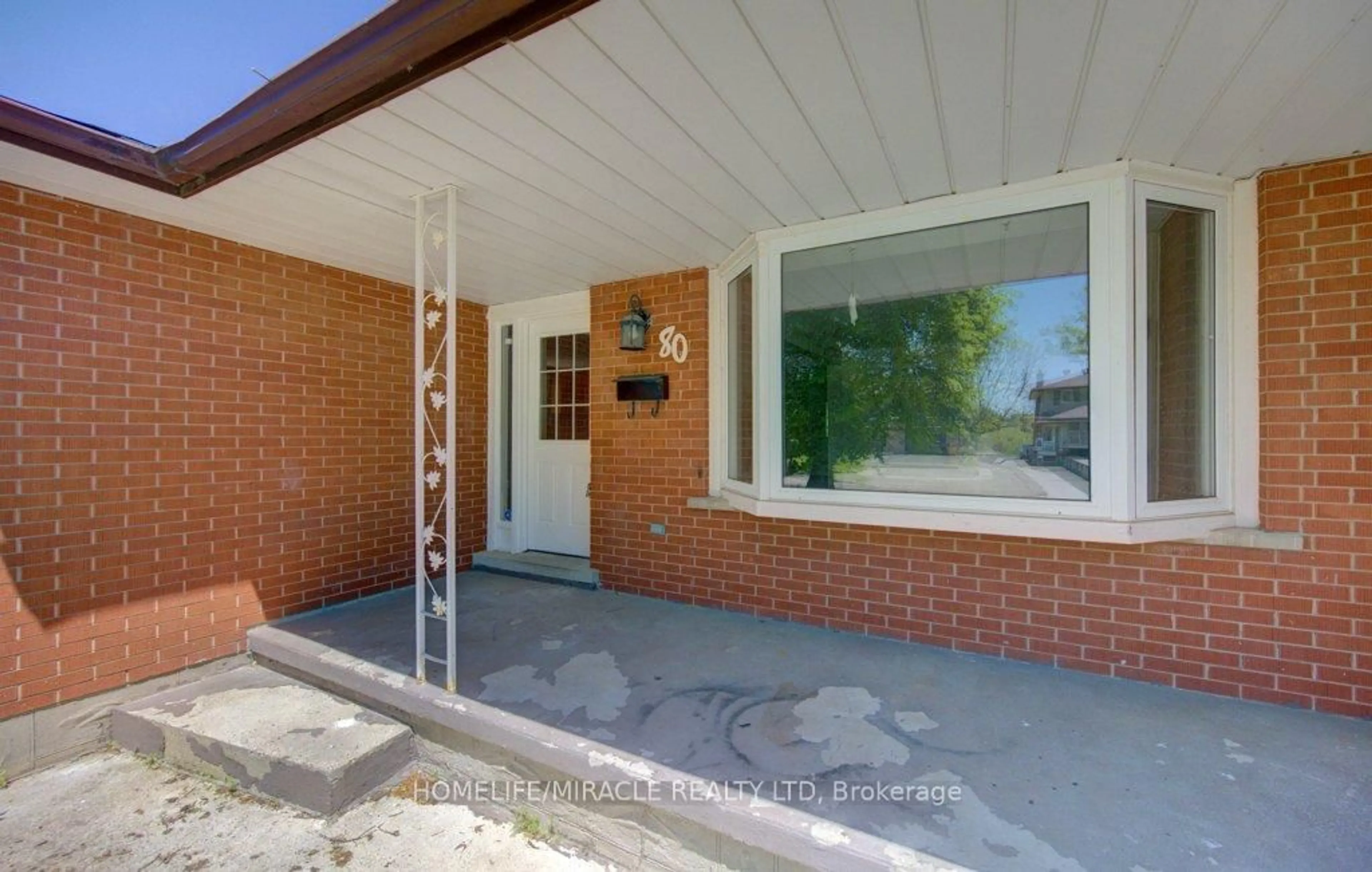 Home with brick exterior material, street for 80 Lower Canada Cres, Kitchener Ontario N2P 1E8