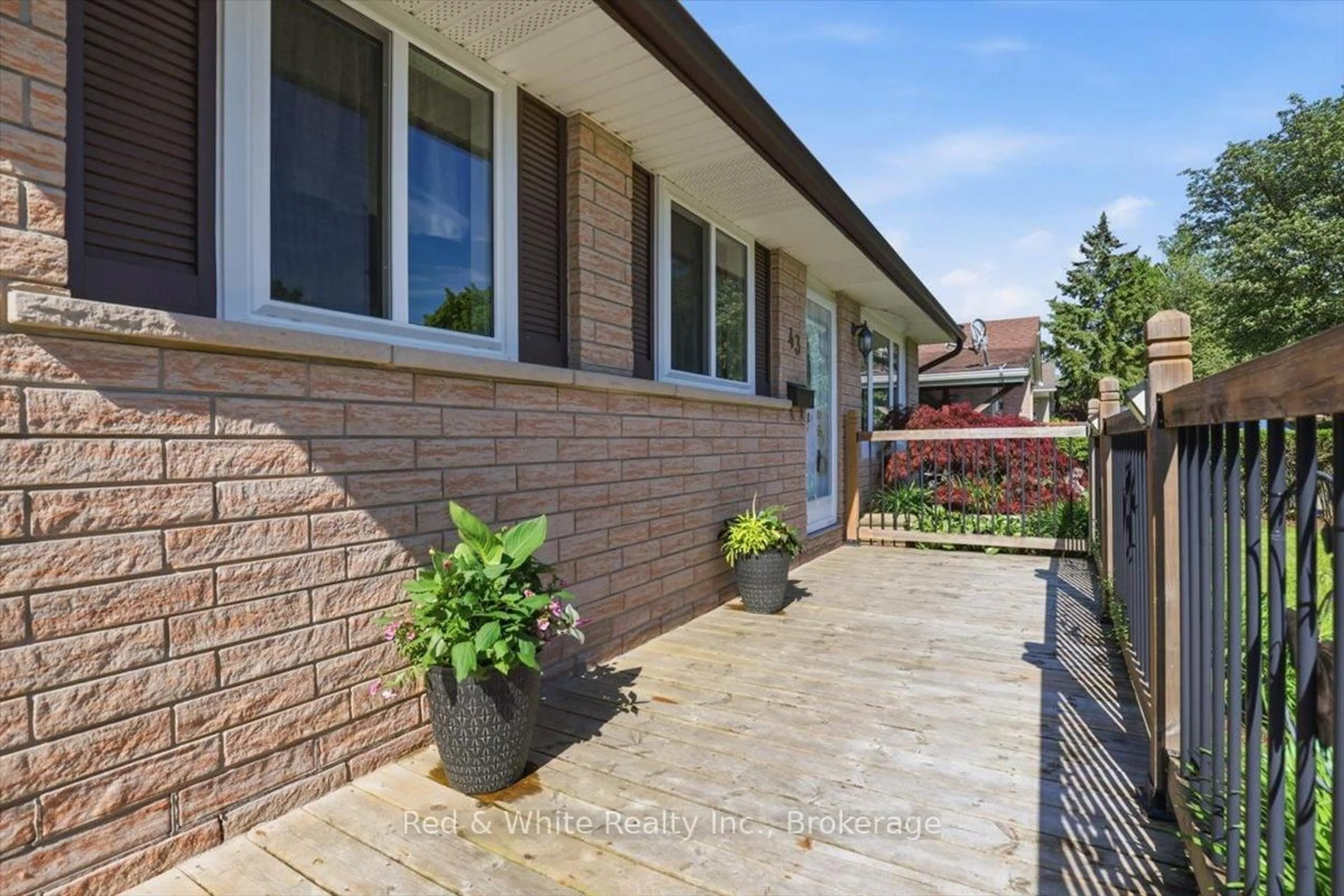Home with brick exterior material, street for 43 Mcilwraith Cres, Guelph Ontario N1E 6J4