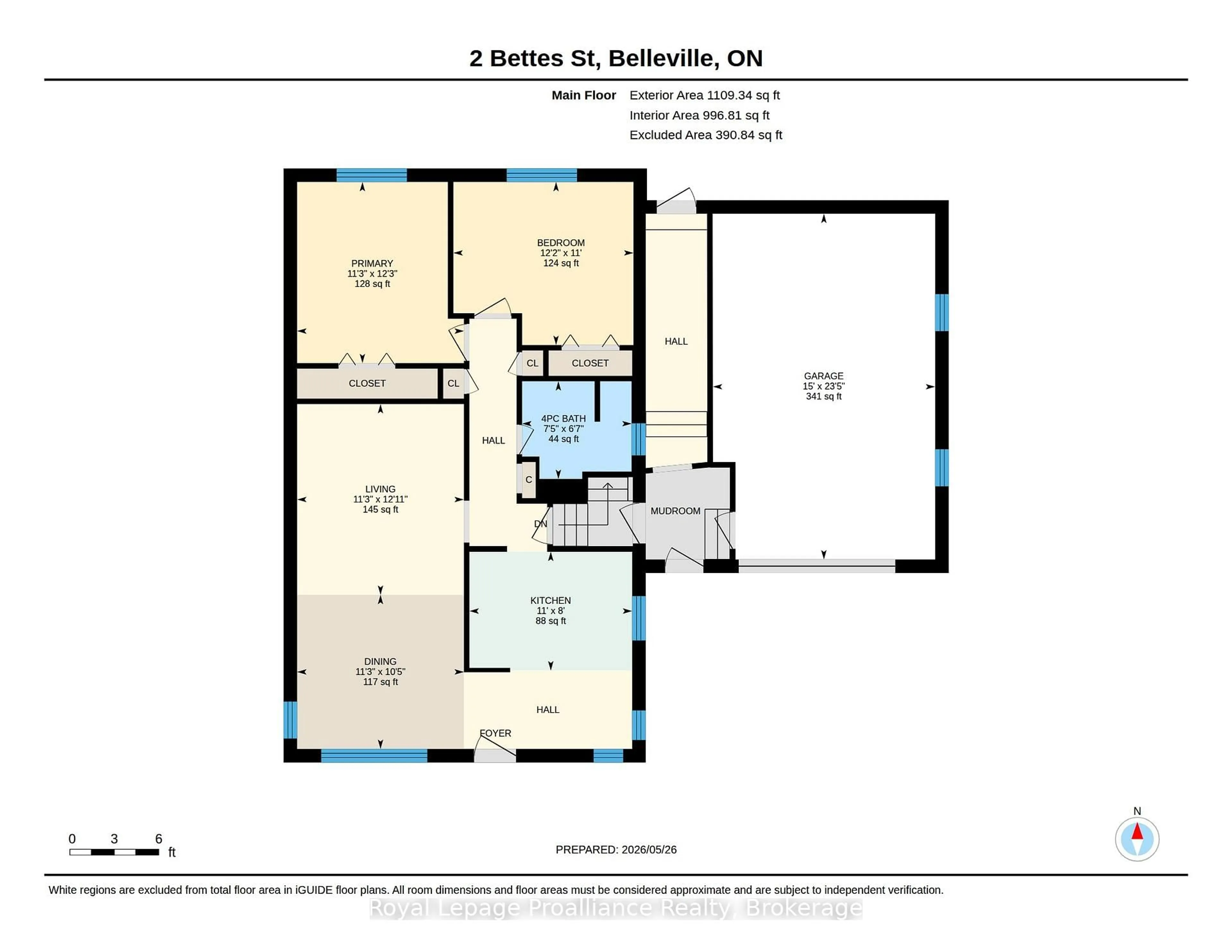 Floor plan for 2 Bettes St, Belleville Ontario K8N 3N3