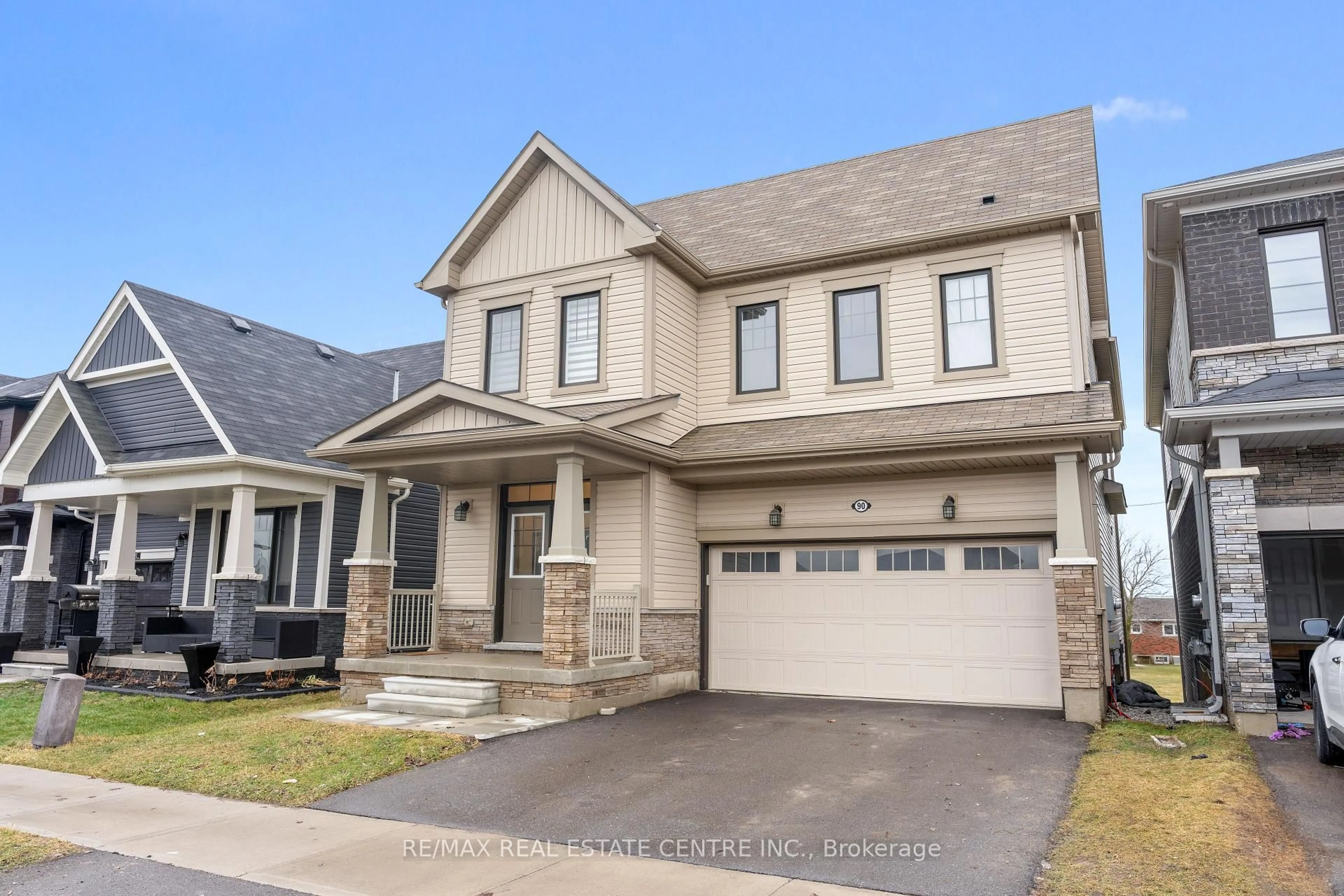 Home with brick exterior material, street for 90 David St, Haldimand Ontario N0A 1H0