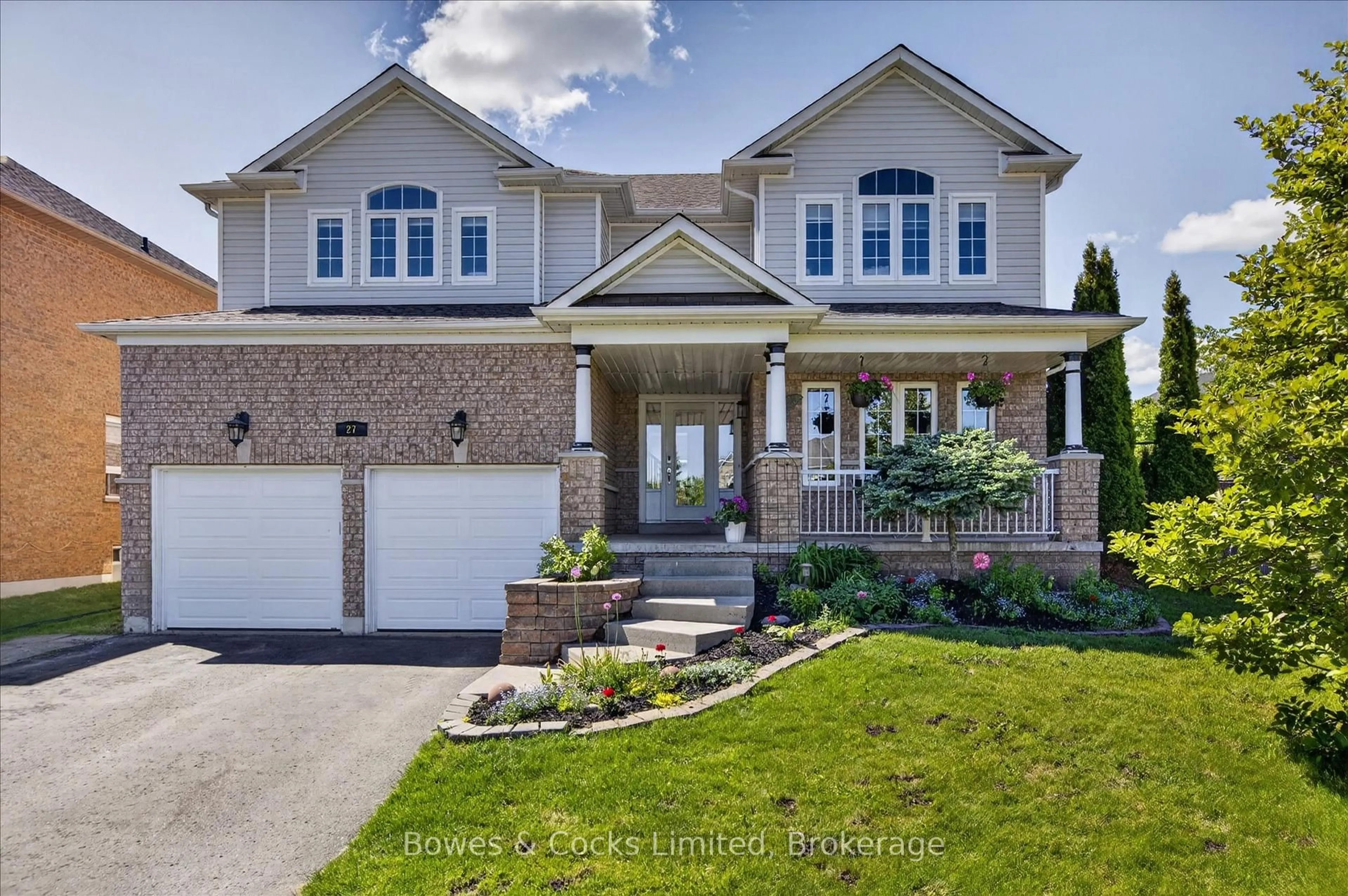 Home with brick exterior material, street for 27 Carson Crt, Peterborough Ontario K9K 2R1