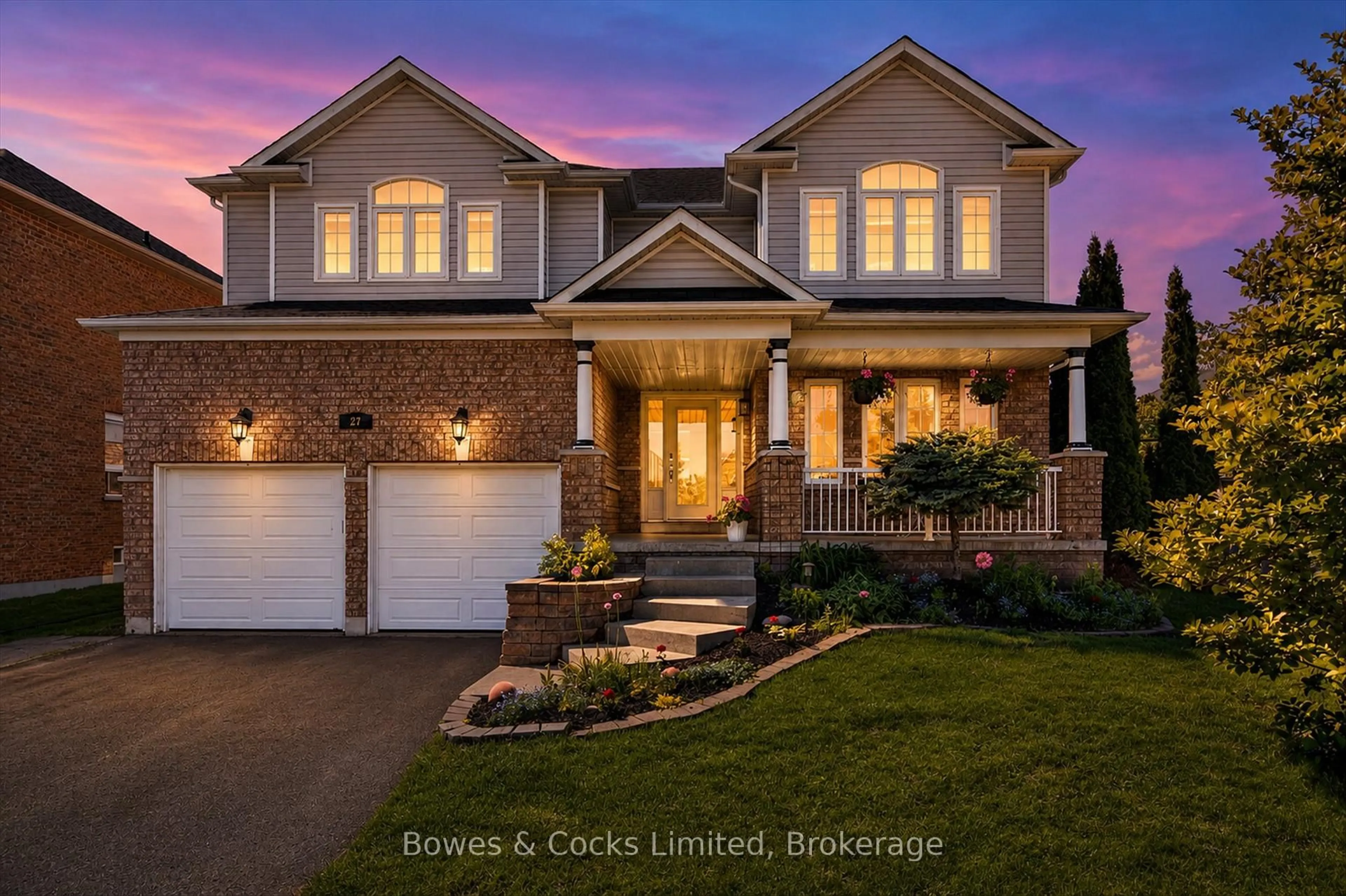 Home with brick exterior material, street for 27 Carson Crt, Peterborough Ontario K9K 2R1