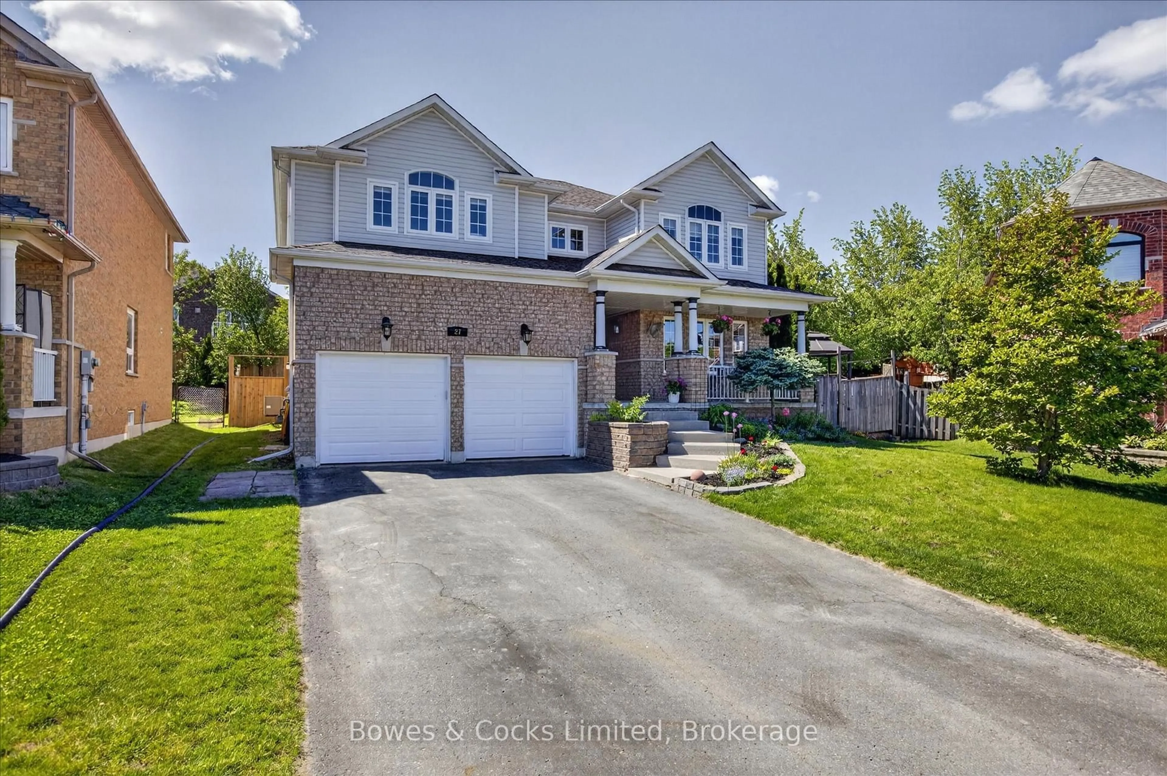 Home with brick exterior material, street for 27 Carson Crt, Peterborough Ontario K9K 2R1